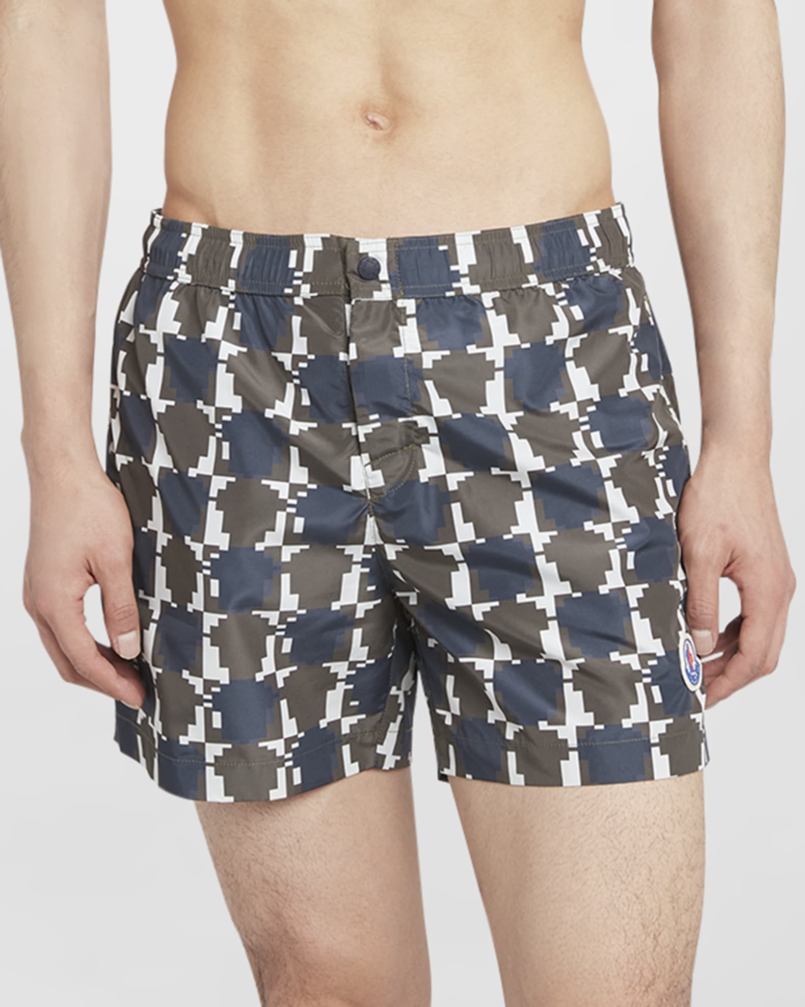 Moncler camo swim shorts hotsell