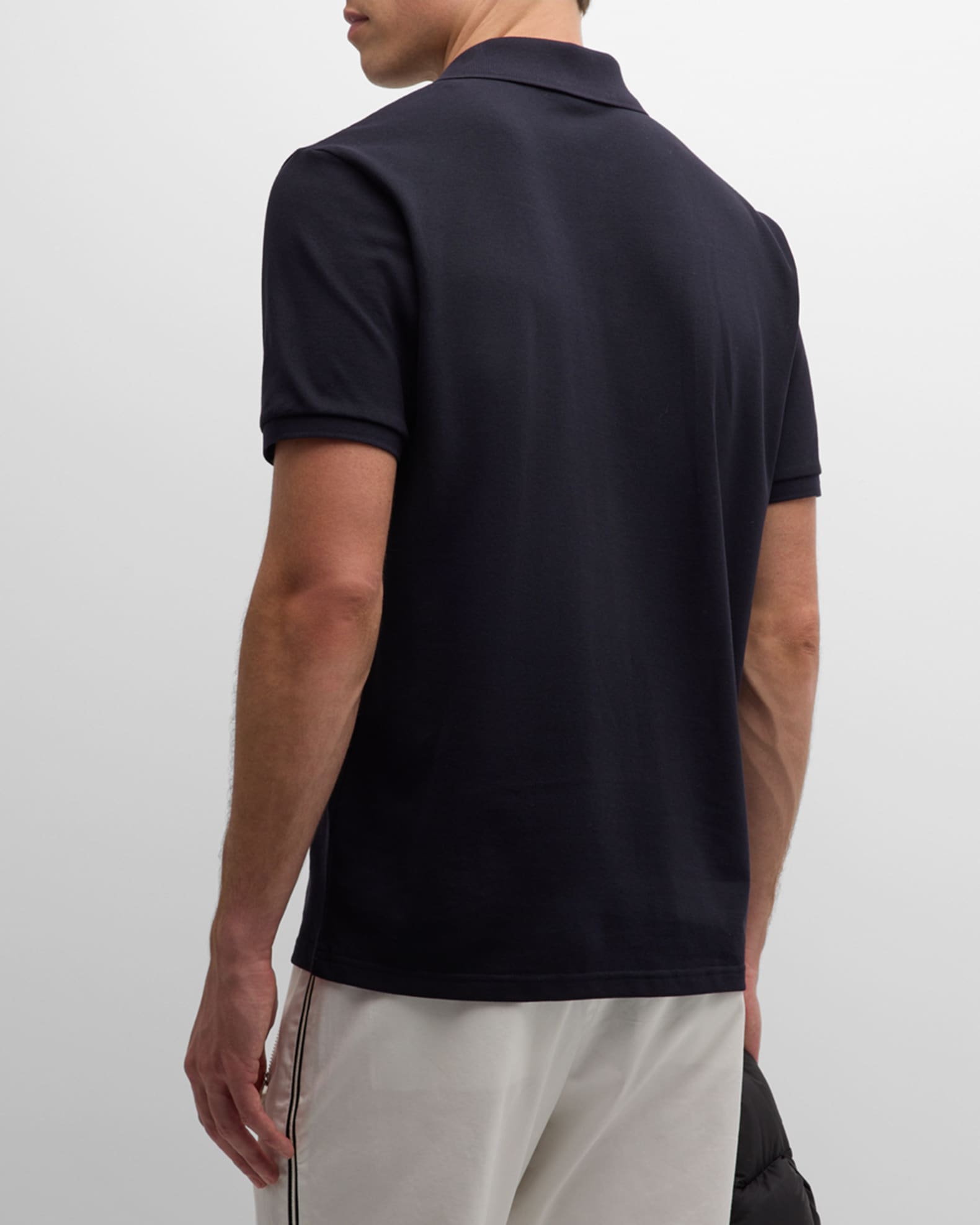 トップス 21ss moncler maglia polo manica corta L Moncler Maglia Polo Manica Corta Short Sleeved Polo Shirt Sz XL