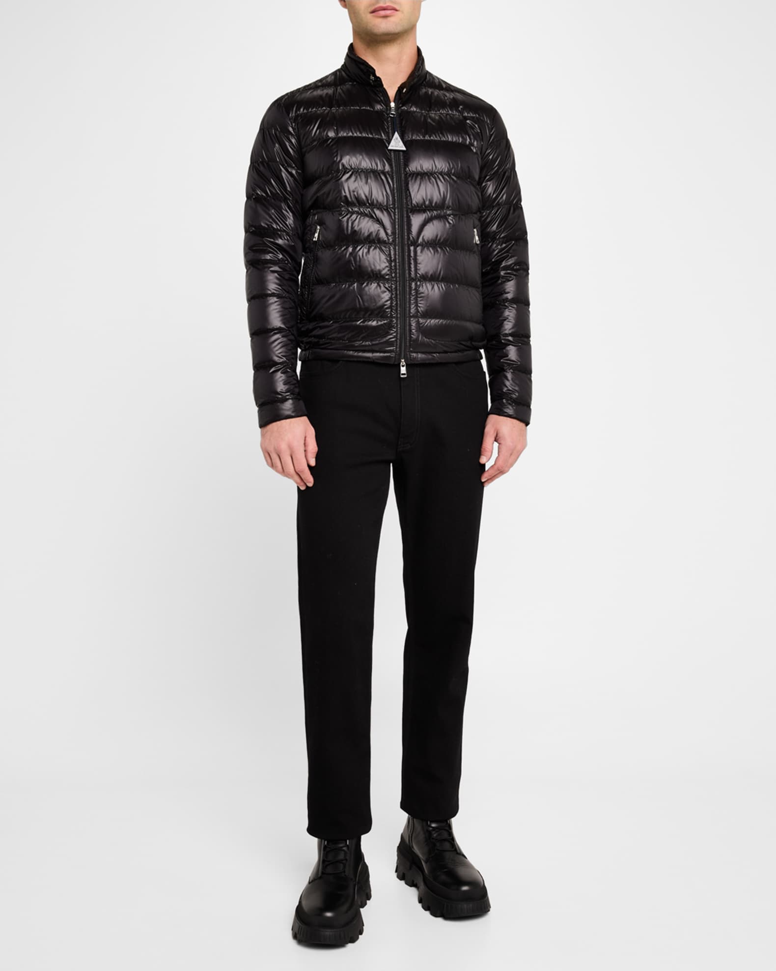 Moncler Men's Acorus Puffer Jacket | Neiman Marcus