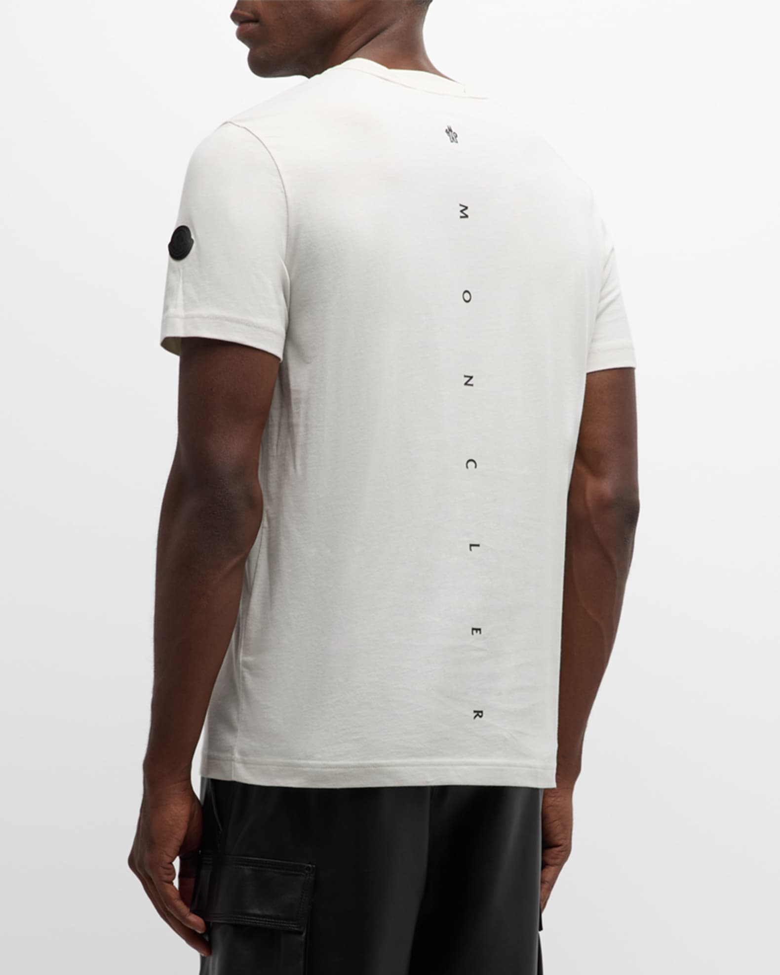 Moncler Men's Basic Logo T-Shirt | Neiman Marcus