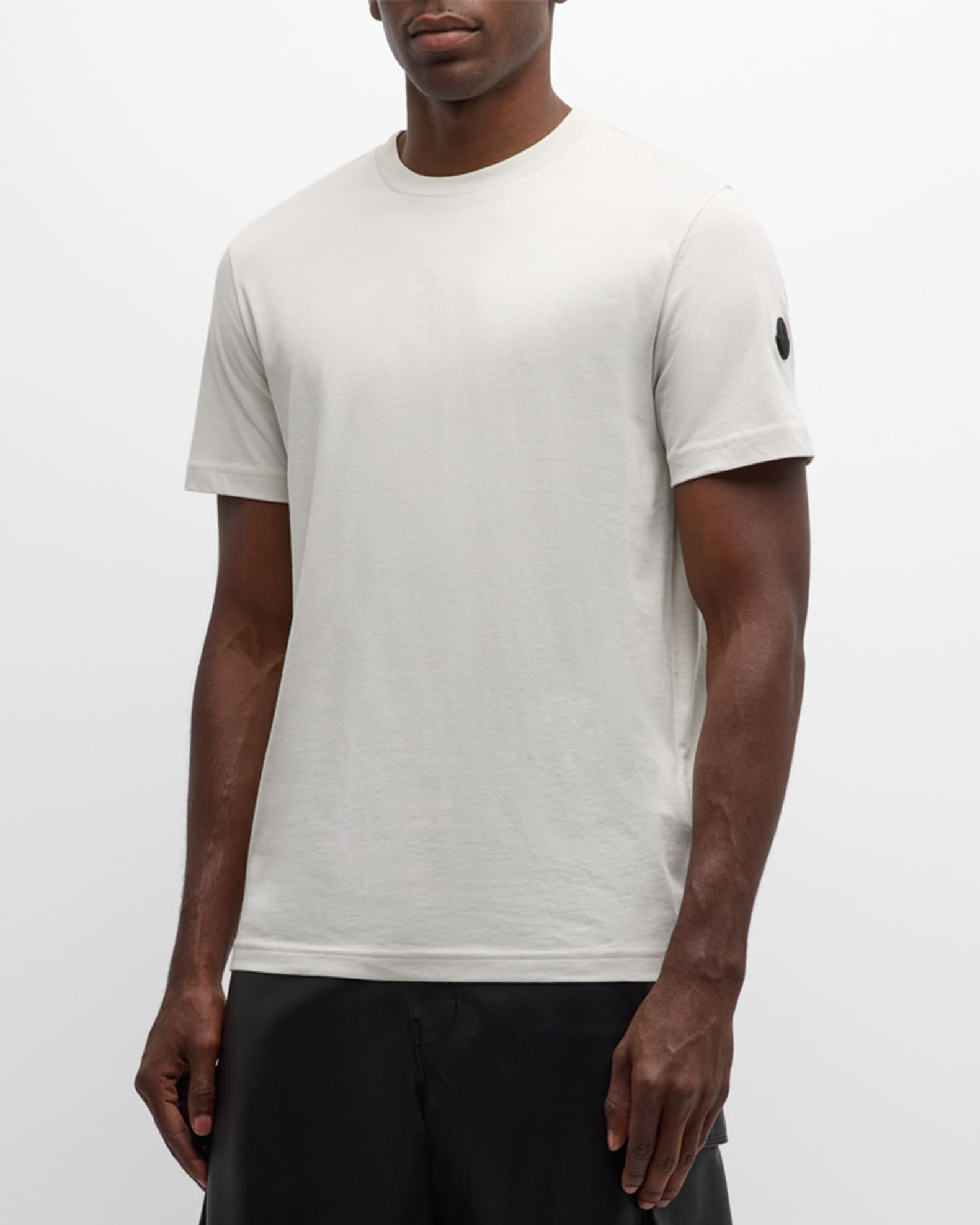 Moncler Men's Basic Logo T-Shirt | Neiman Marcus