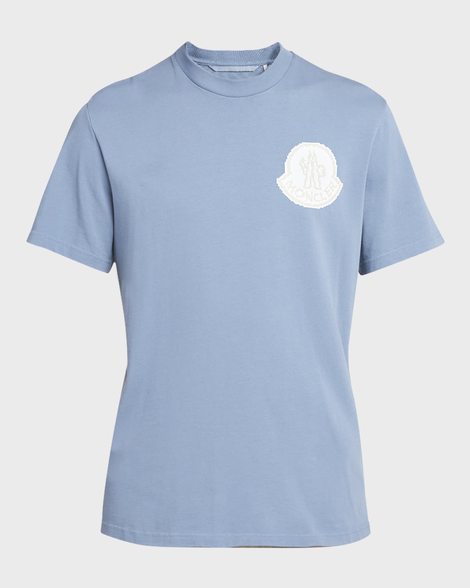 Moncler large logo t shirt outlet
