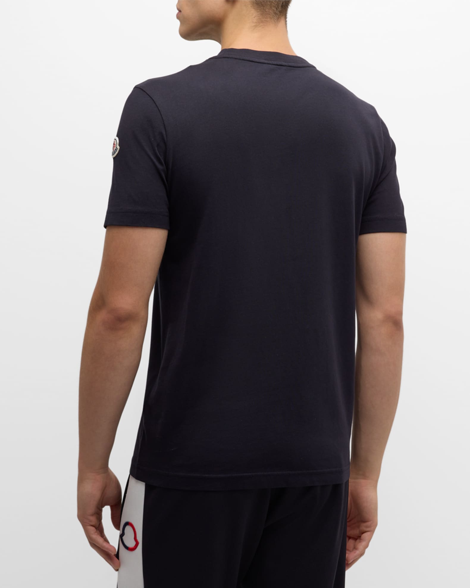 Moncler Men's Classic Logo T-Shirt | Neiman Marcus
