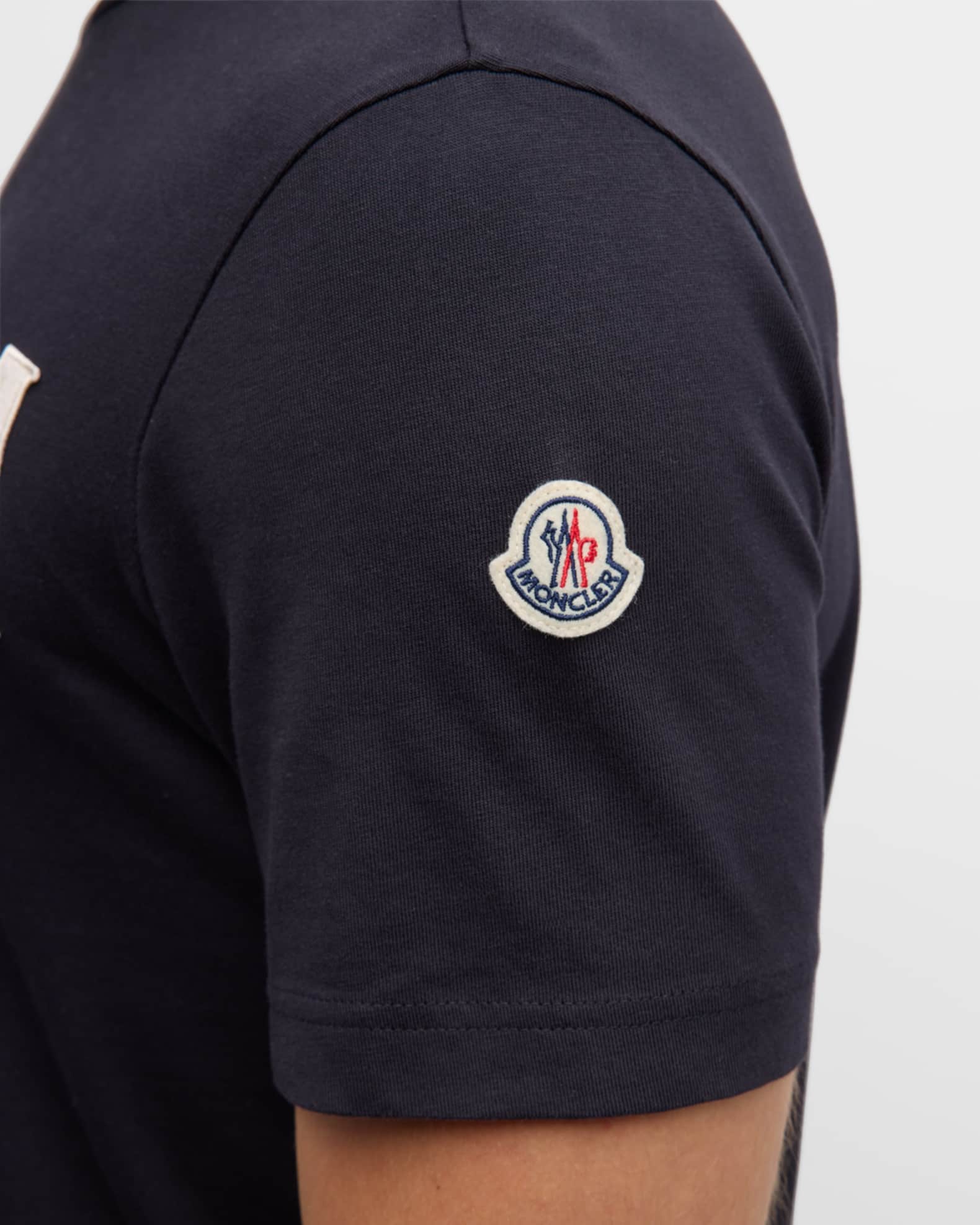 Moncler Men's Classic Logo T-Shirt | Neiman Marcus