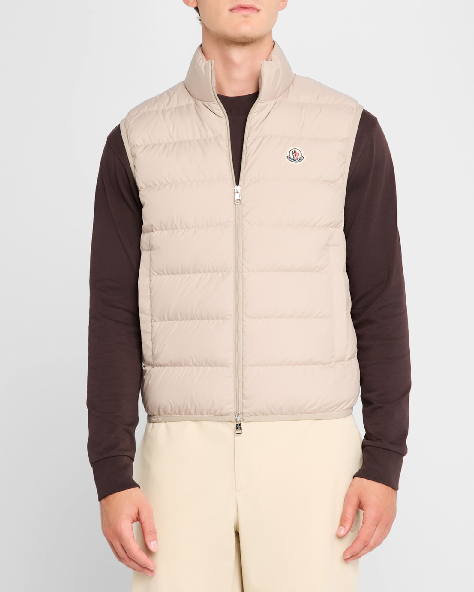 Moncler Men's Contrin Puffer Vest | Neiman Marcus