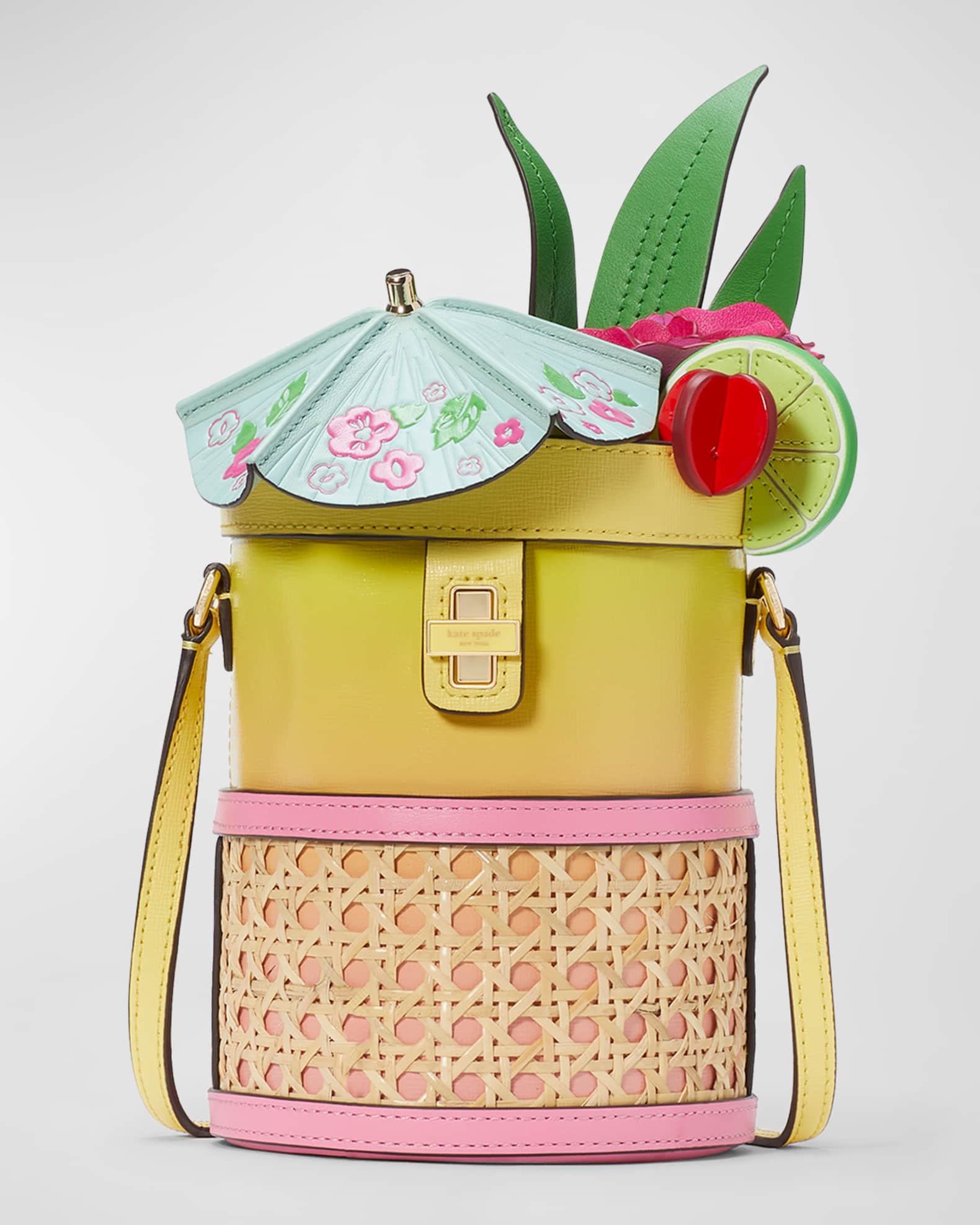 kate spade new york playa ombre leather crossbody bag