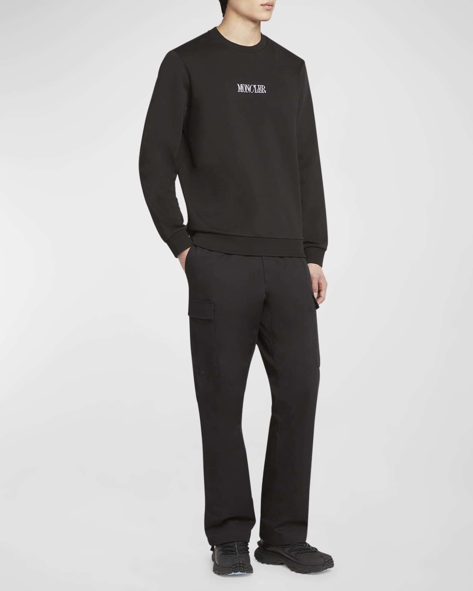 Men's Small Logo Crewneck Sweatshirt 1