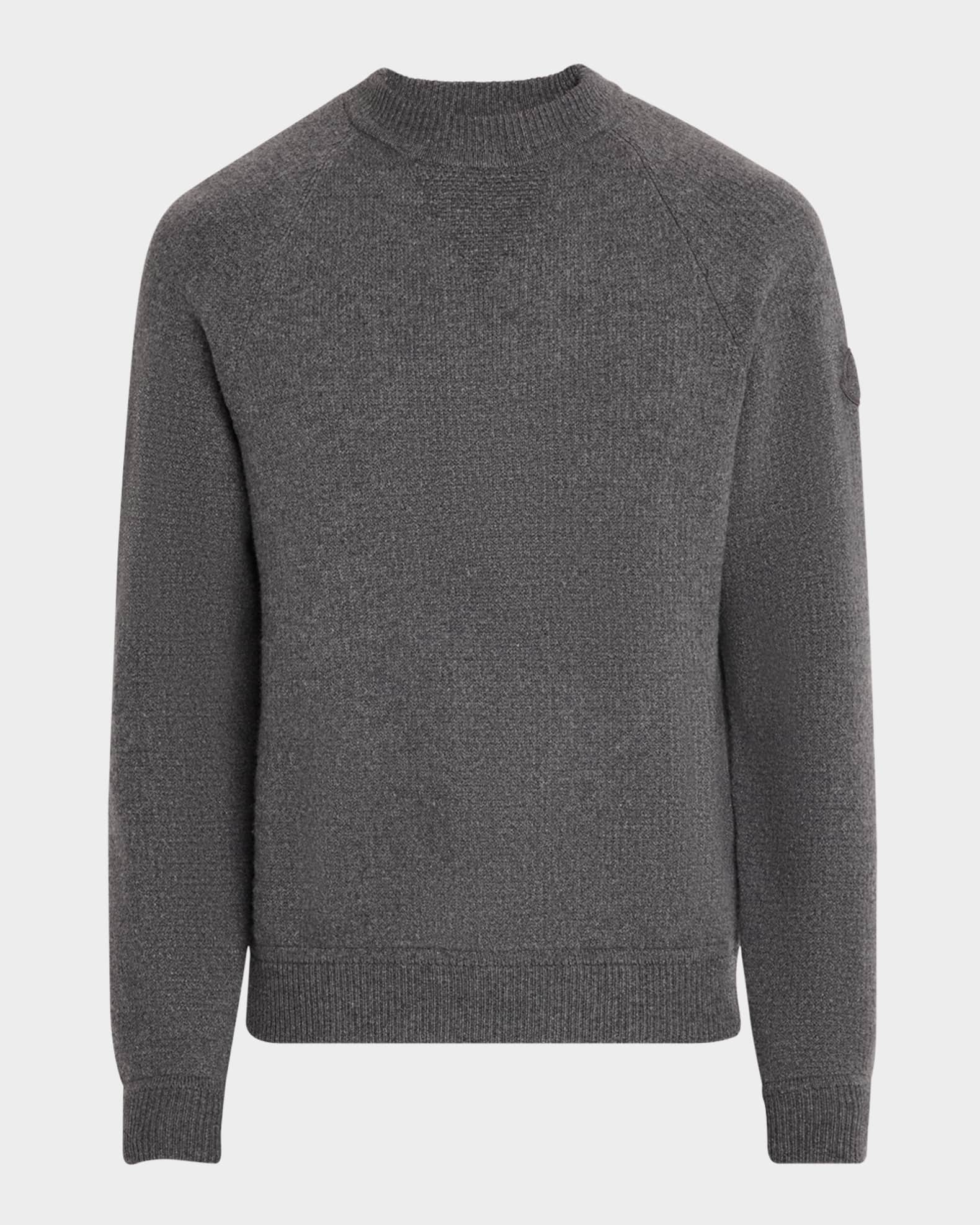 Men's Cashmere-Wool Raglan Sweater 0