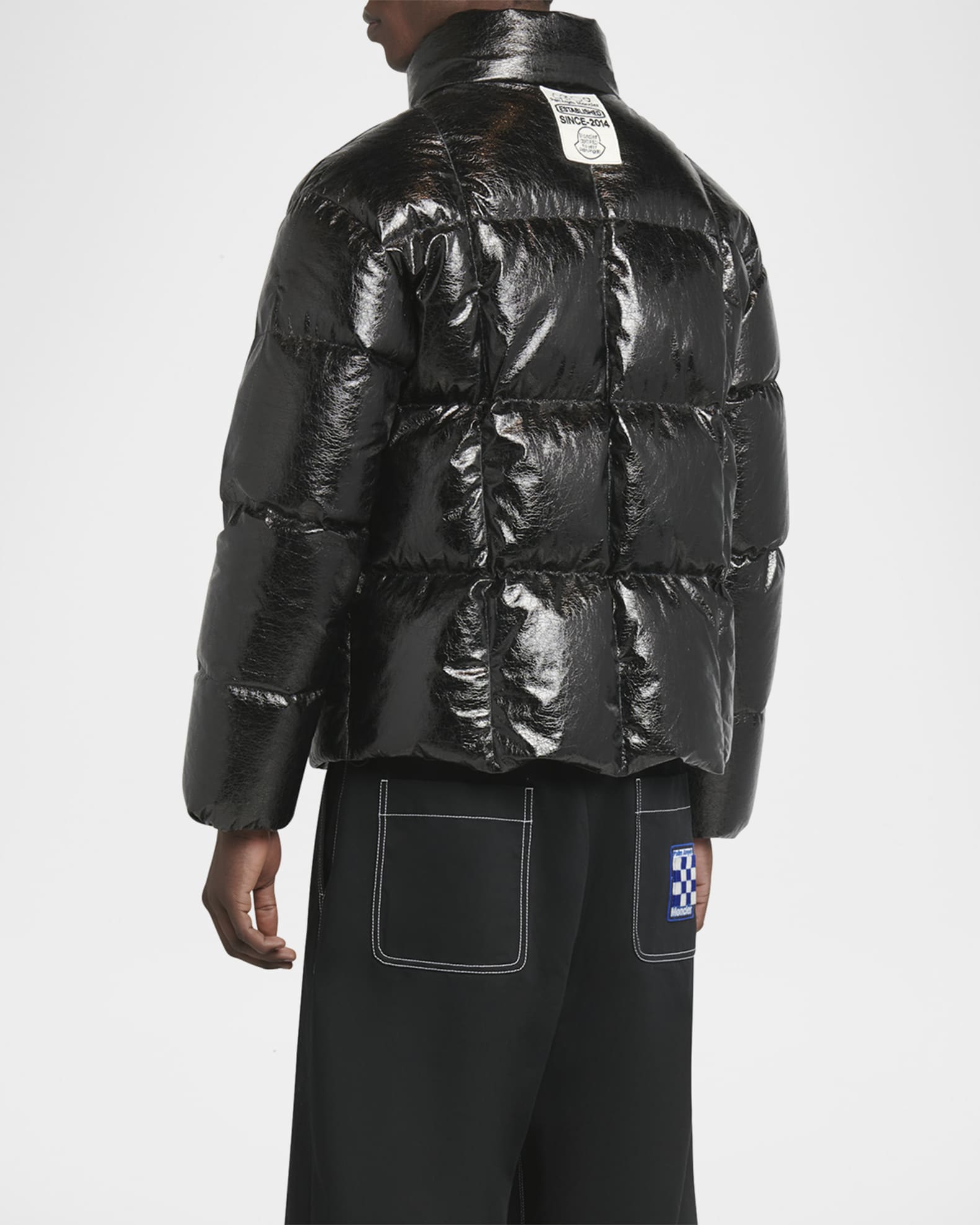 コリアグランドセール 2025 x Palm Angels Men's Crinkled Down Jacket パンツ