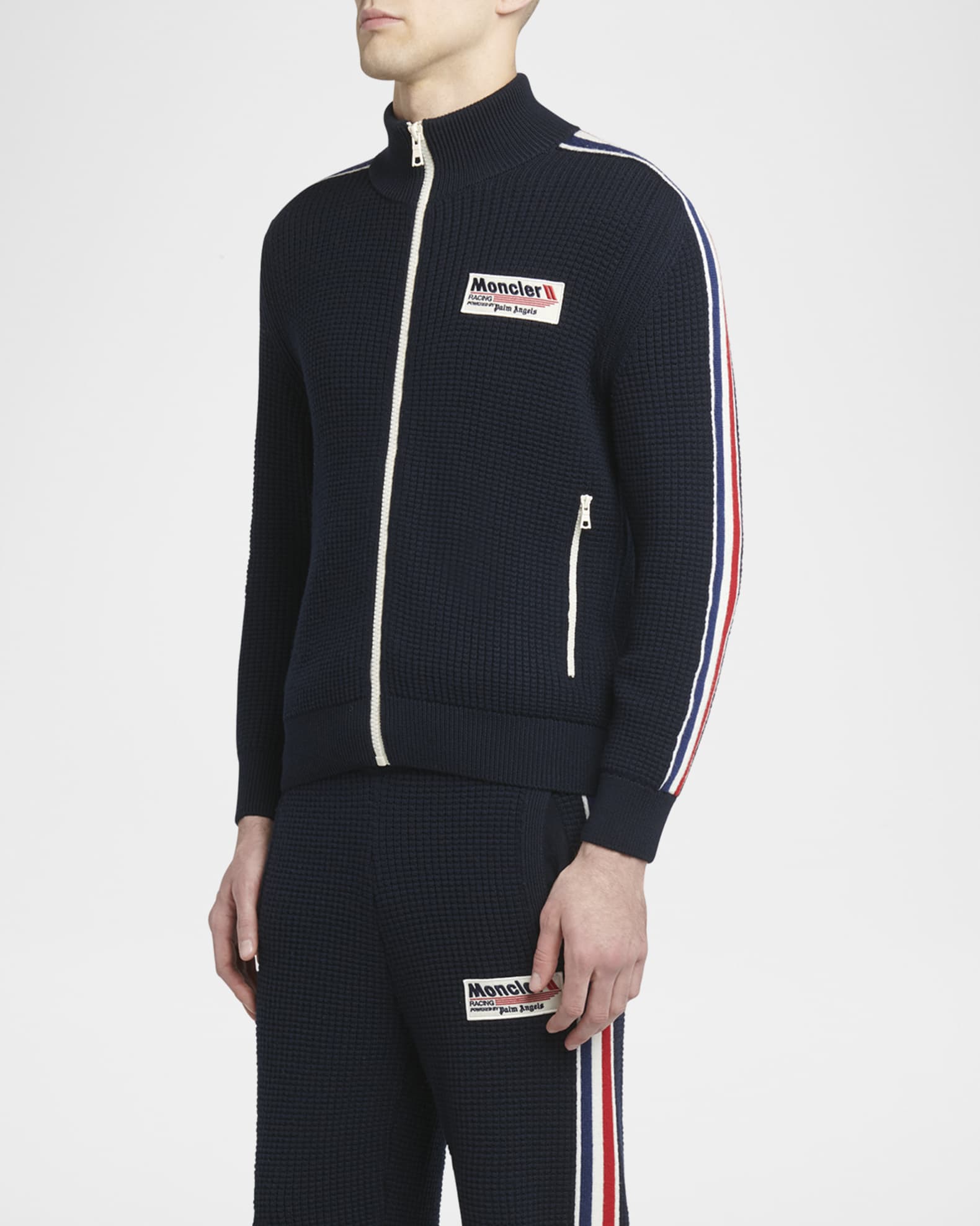 Palm angels moncler track jacket on sale