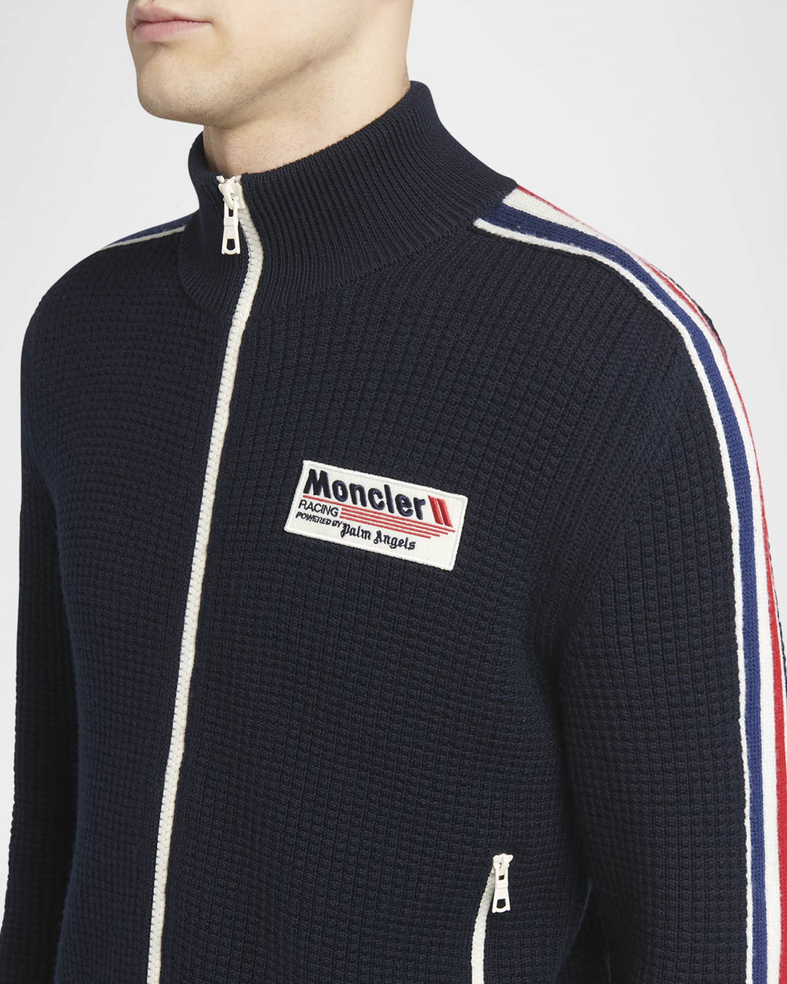 Moncler x palm angels track jacket new arrivals