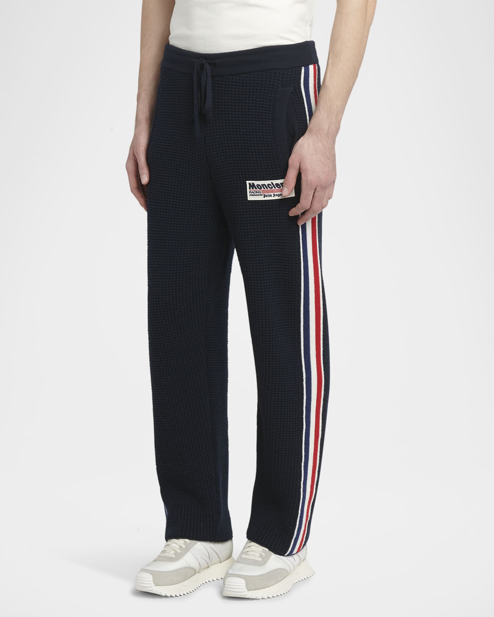 Moncler Genius Women s 8 Moncler Palm Angels Blue Pants