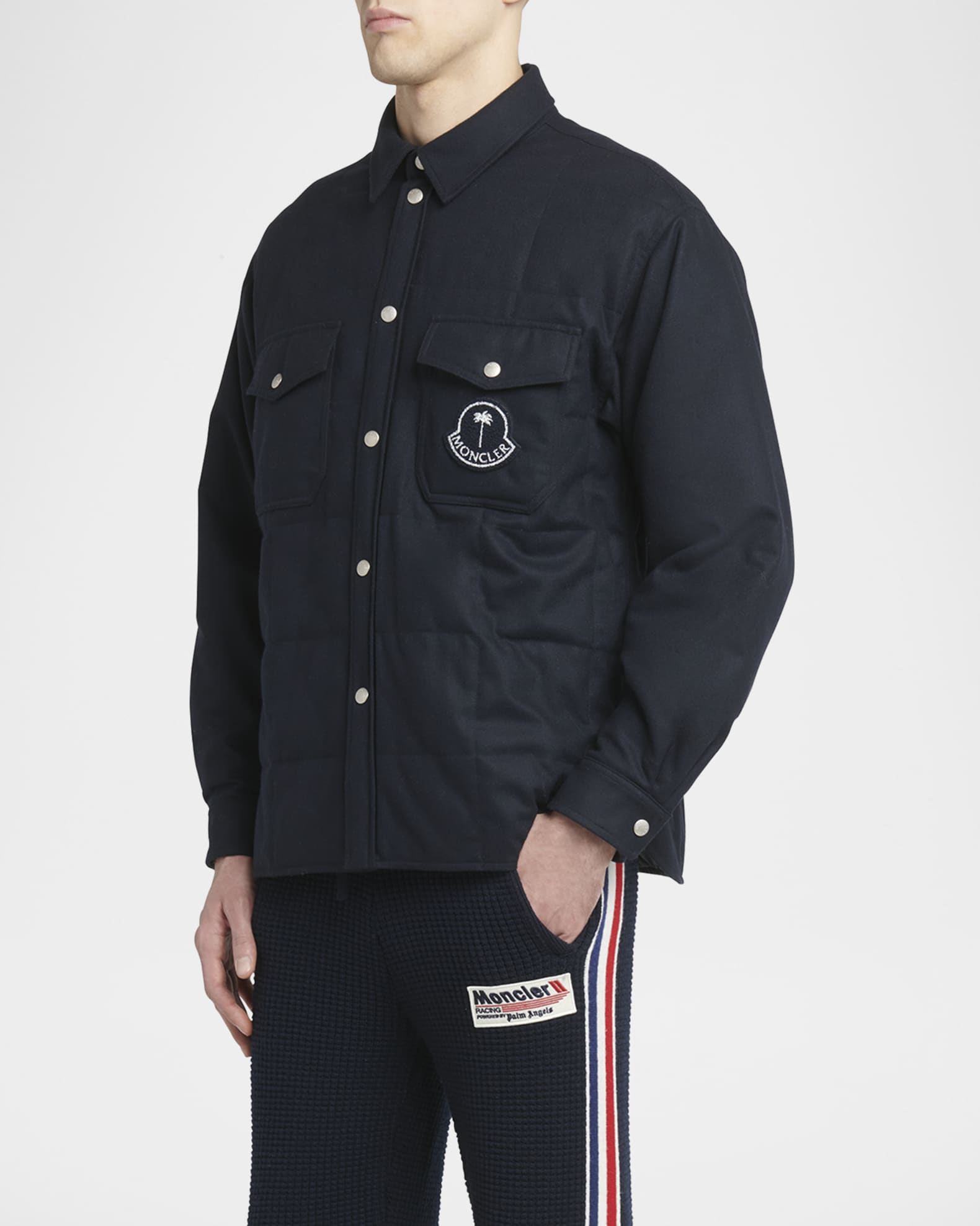 Moncler button down shirt top