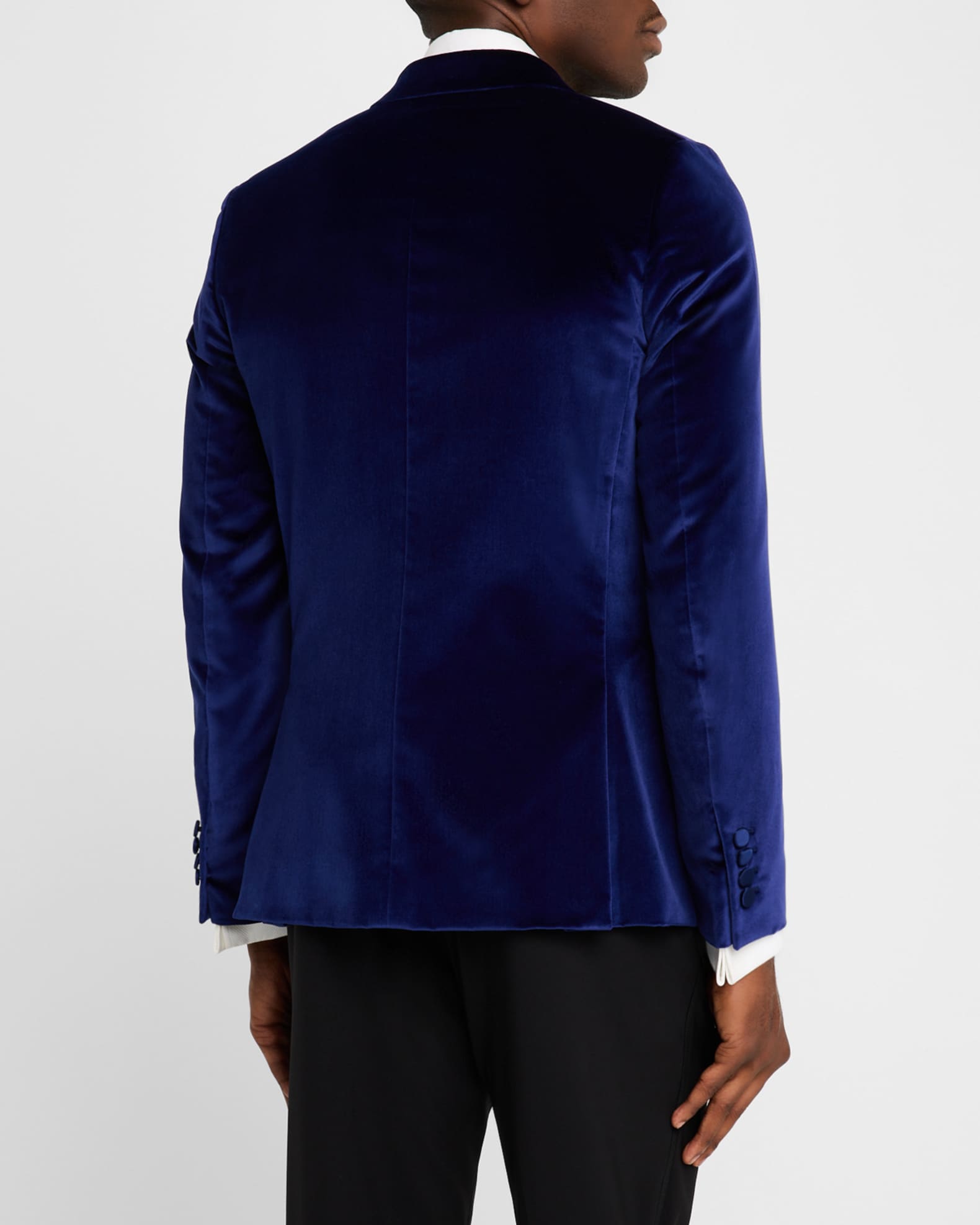 Paul smith blue velvet jacket cheap