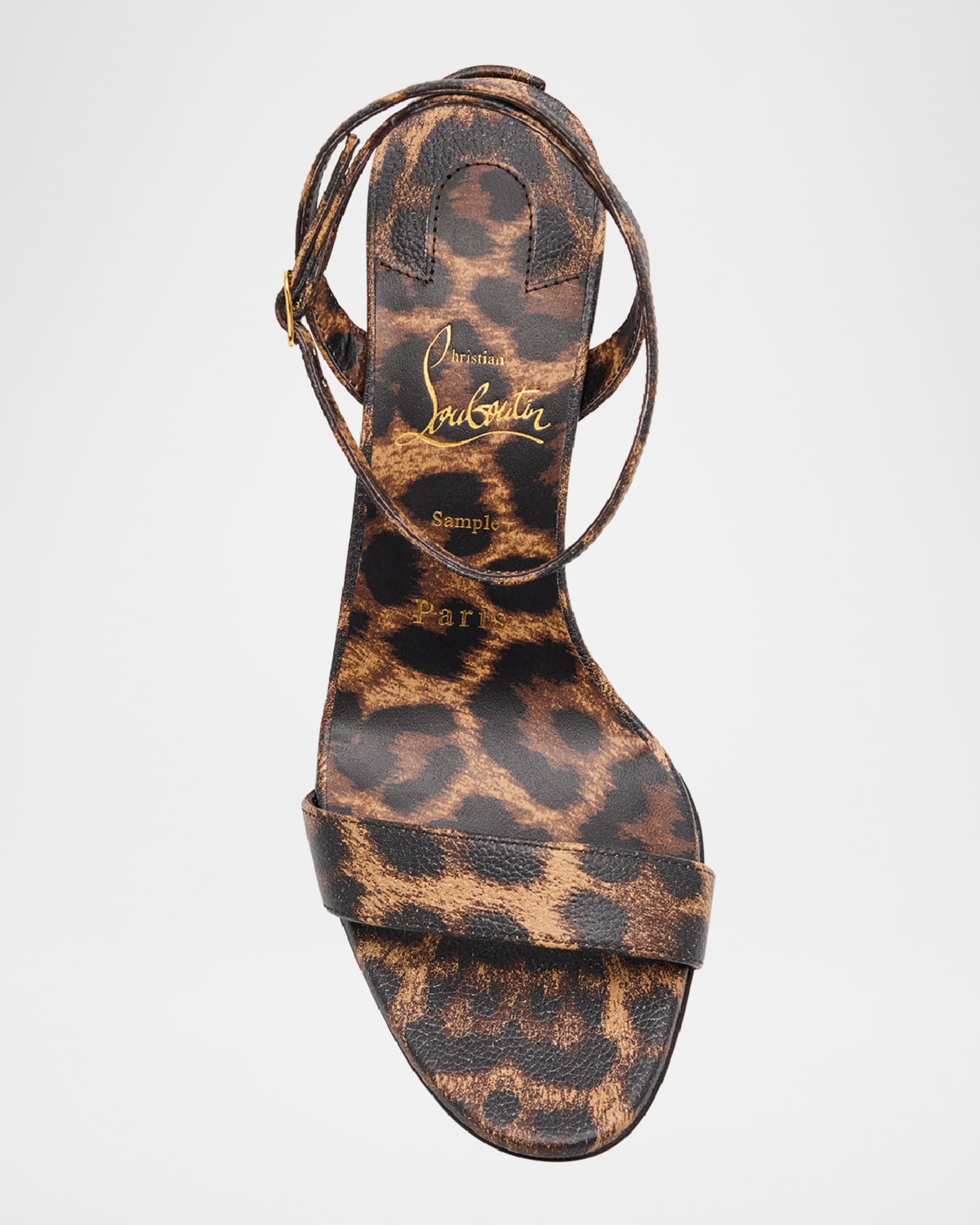 Christian Louboutin Condora Queen Red-Sole Leopard-Print