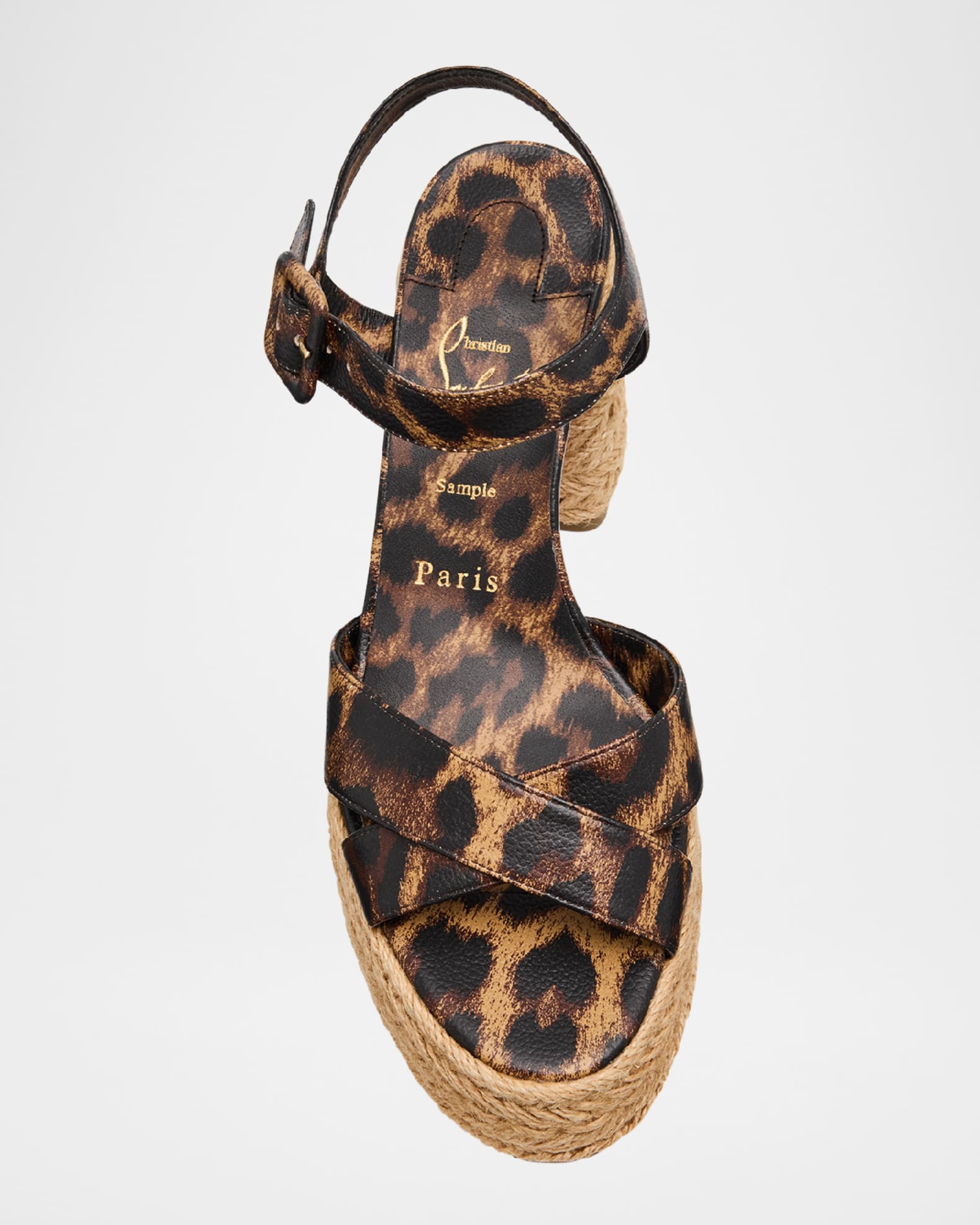 Cheetah print espadrilles sandals cheap