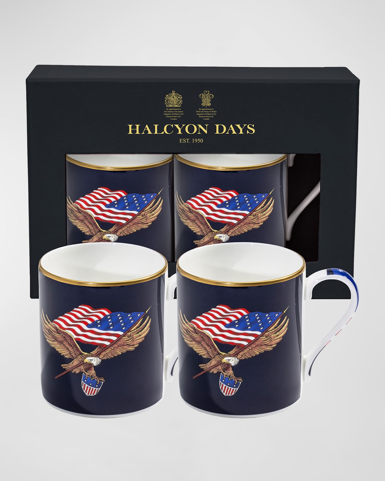Star Spangled Banner Mugs, Set of 2  0