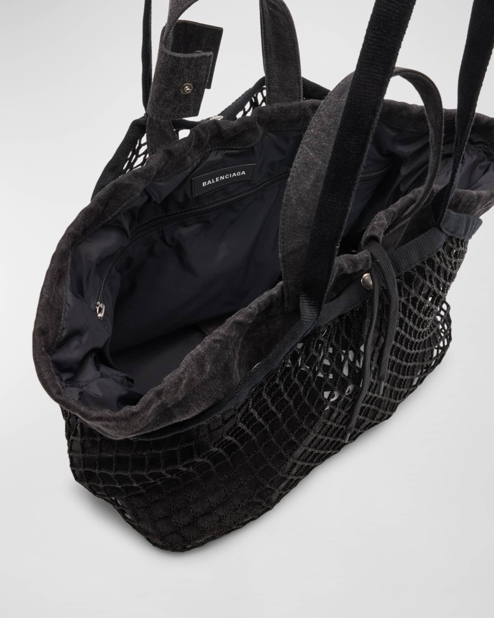 Balenciaga mesh bag hot sale