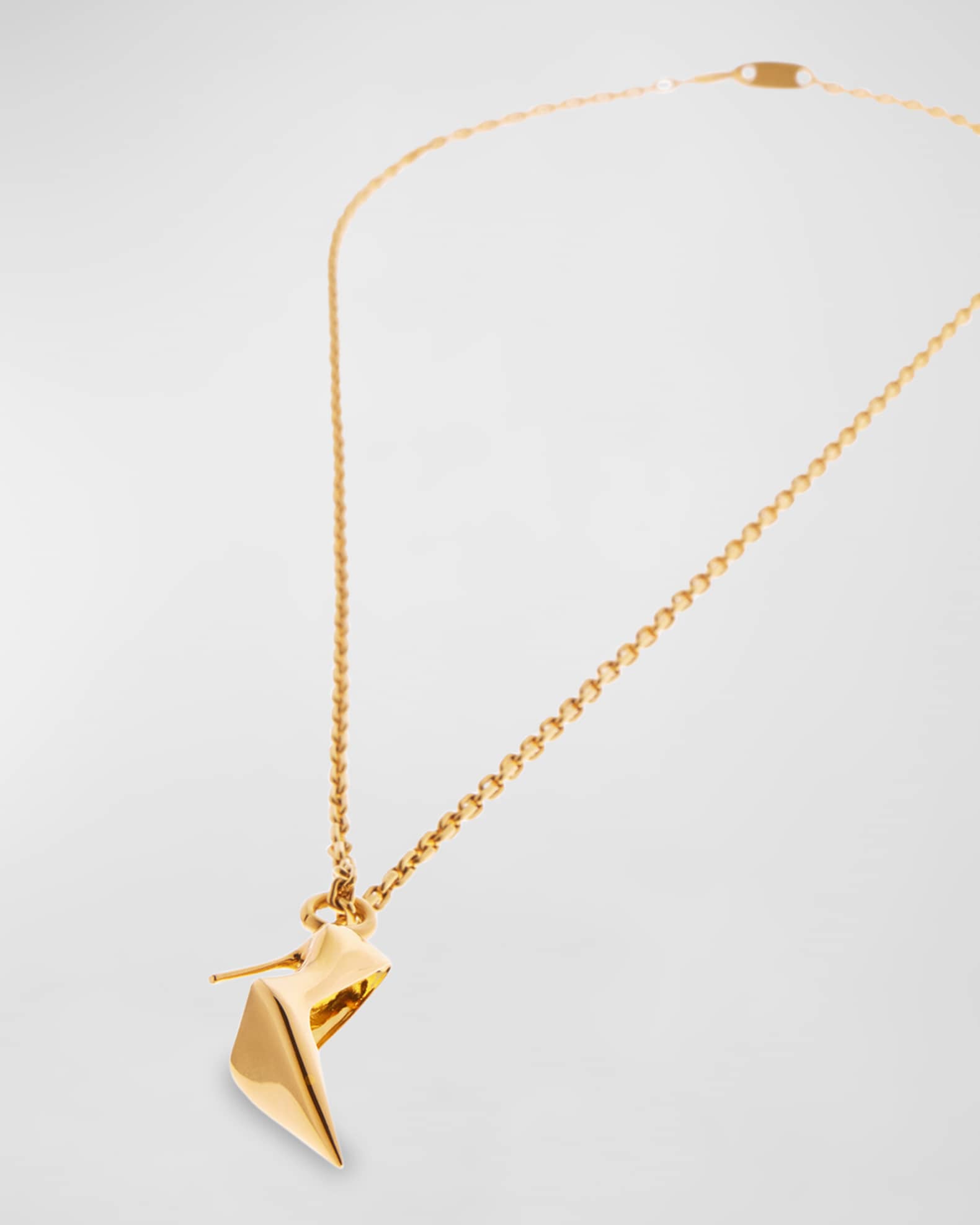Balenciaga Keyholder Thin Honey Necklace | Neiman Marcus