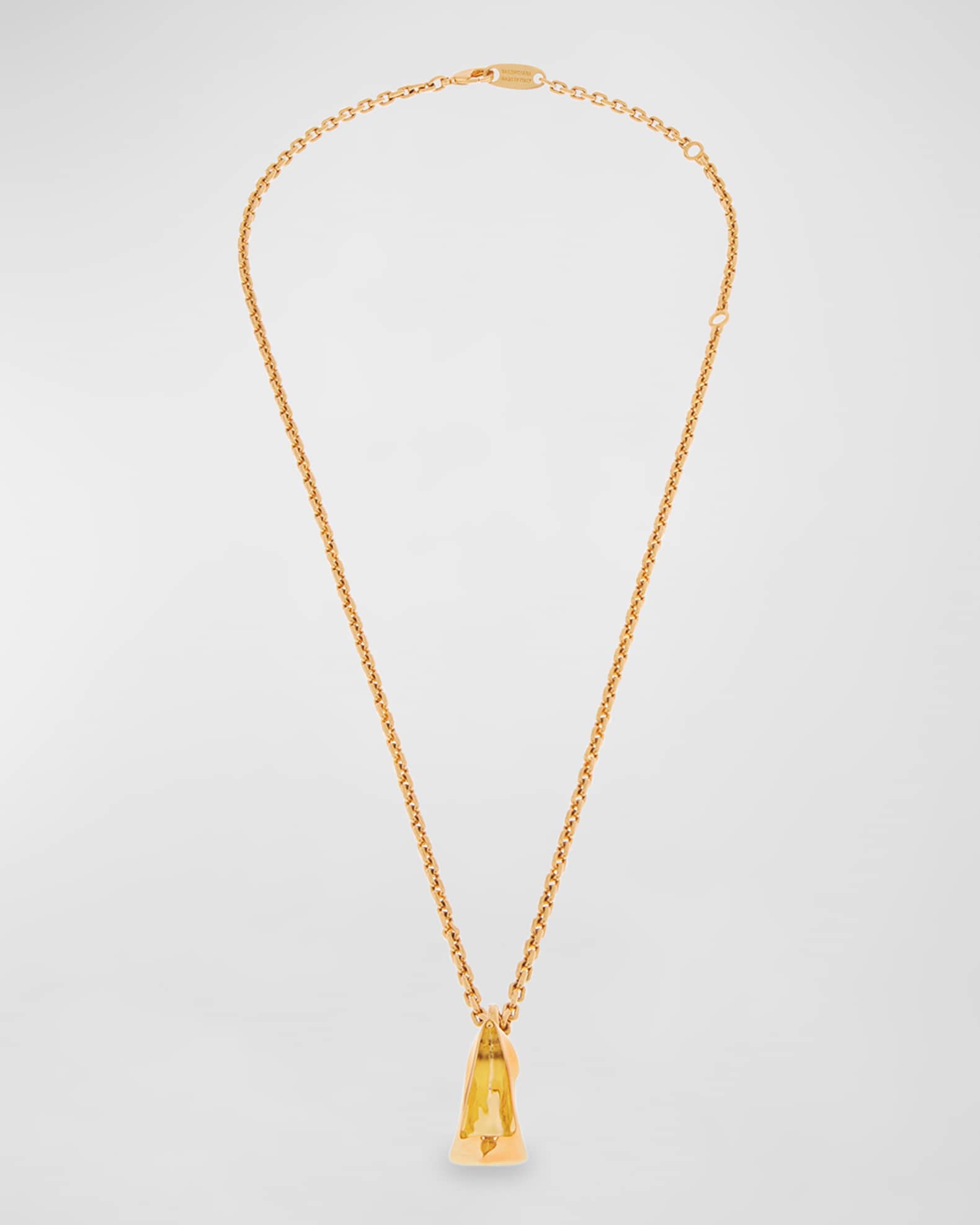 BALENCIAGA KEYHOLDER スリム HONEY ネックレス Balenciaga Keyholder Thin Honey Necklace | Neiman Marcus