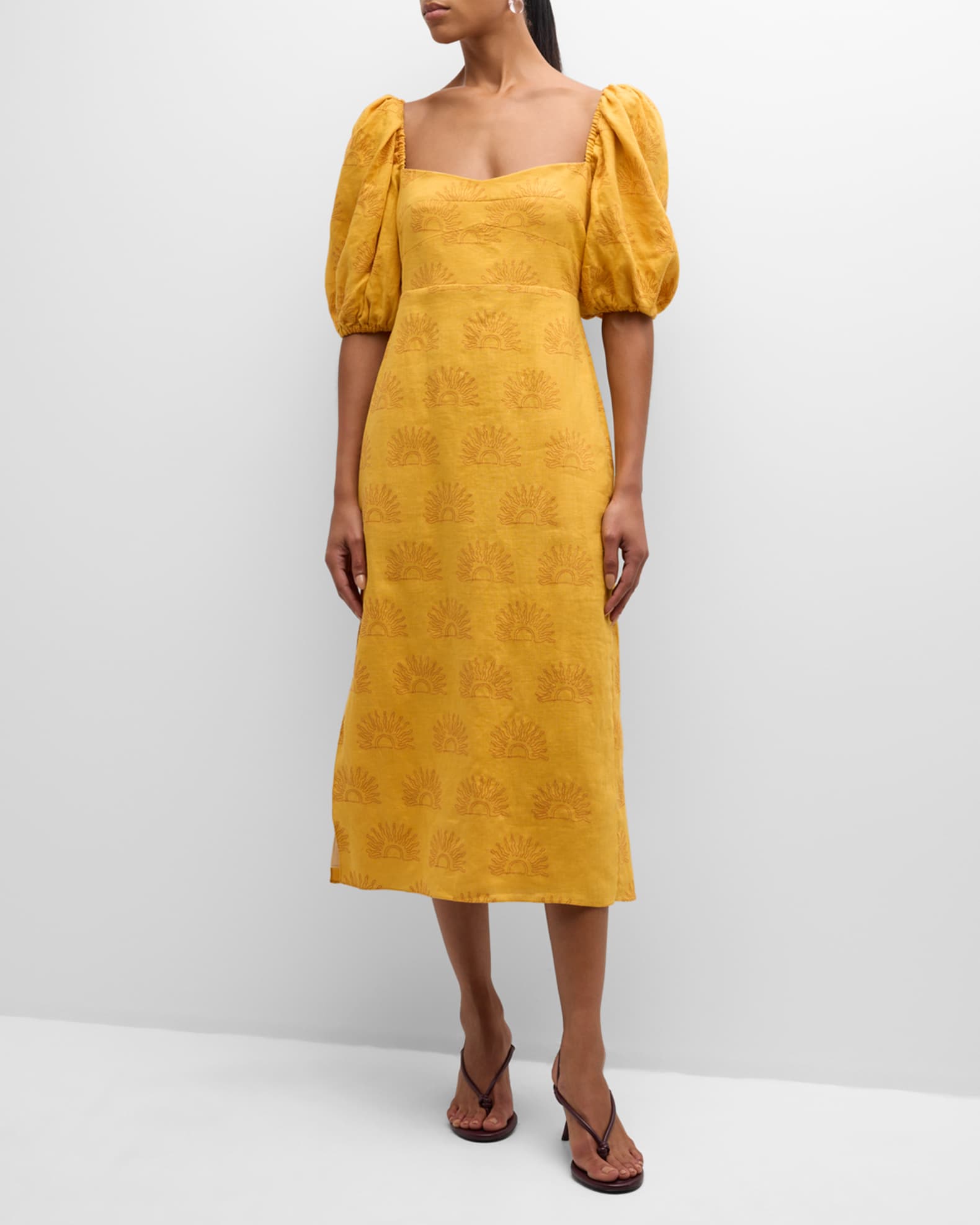 Neiman marcus yellow dress hot sale