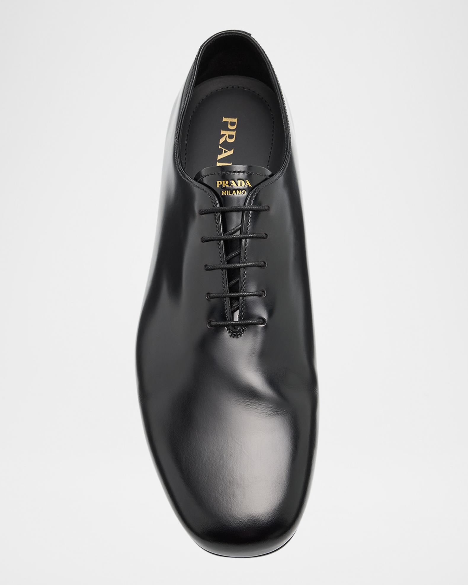 Prada Black Leather Oxfords for Men Prada Polished leather Oxford shoes - Black - Men|2EB165P39F0002 main image 2