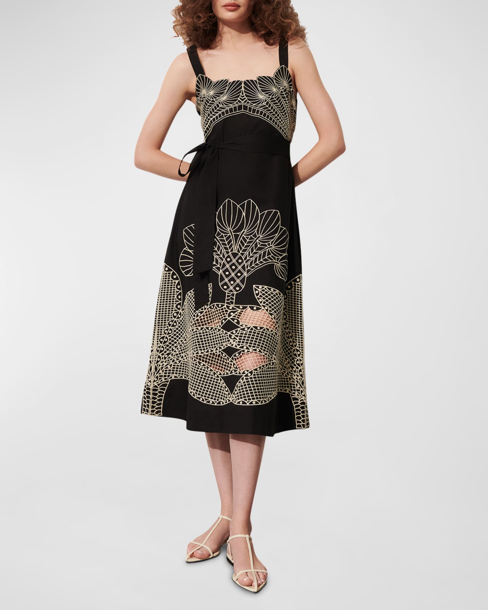 Mariposa Midi Dress Sage