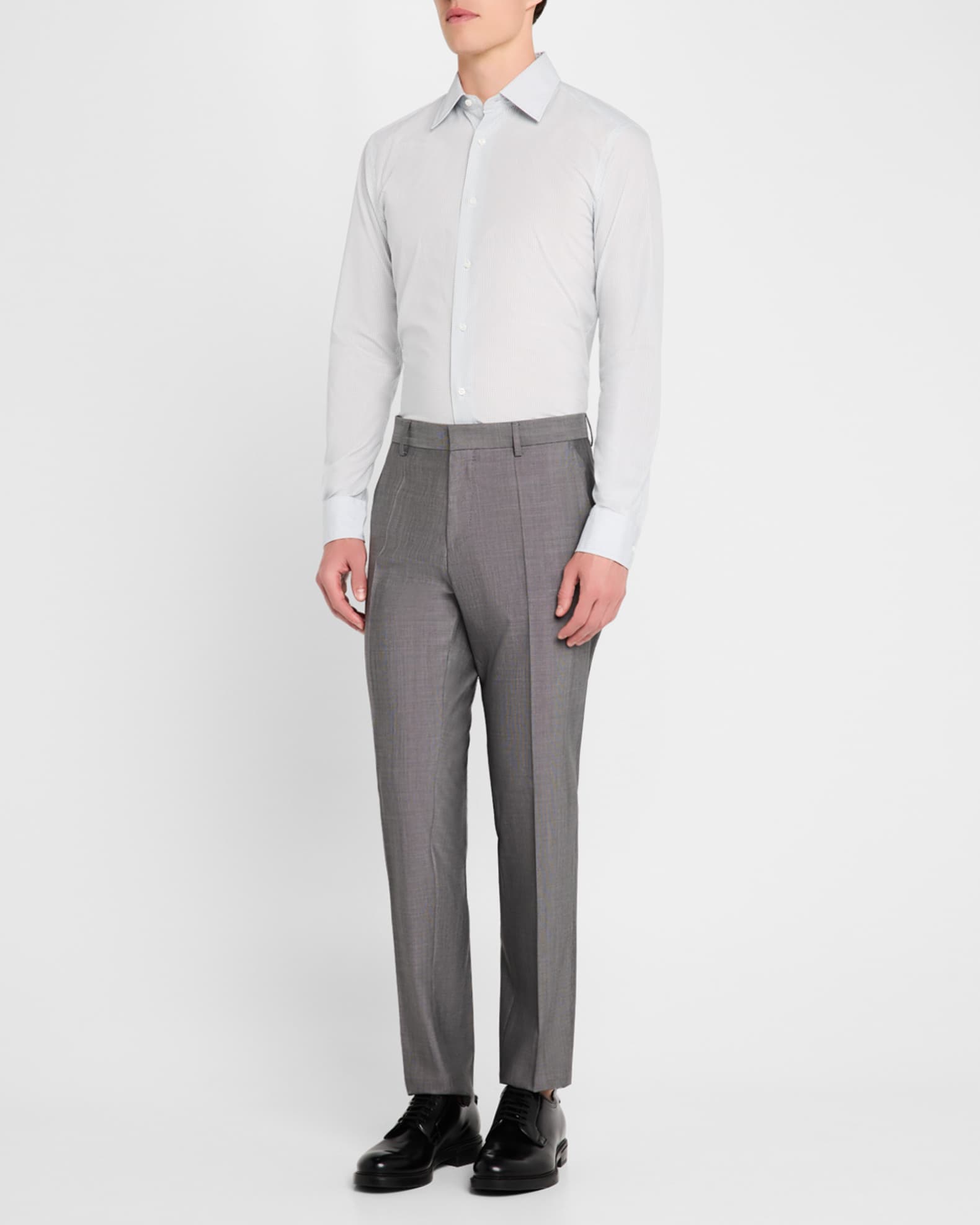 Men's Hays Slim Fit Cotton Sport Shirt - Thumbnail 2