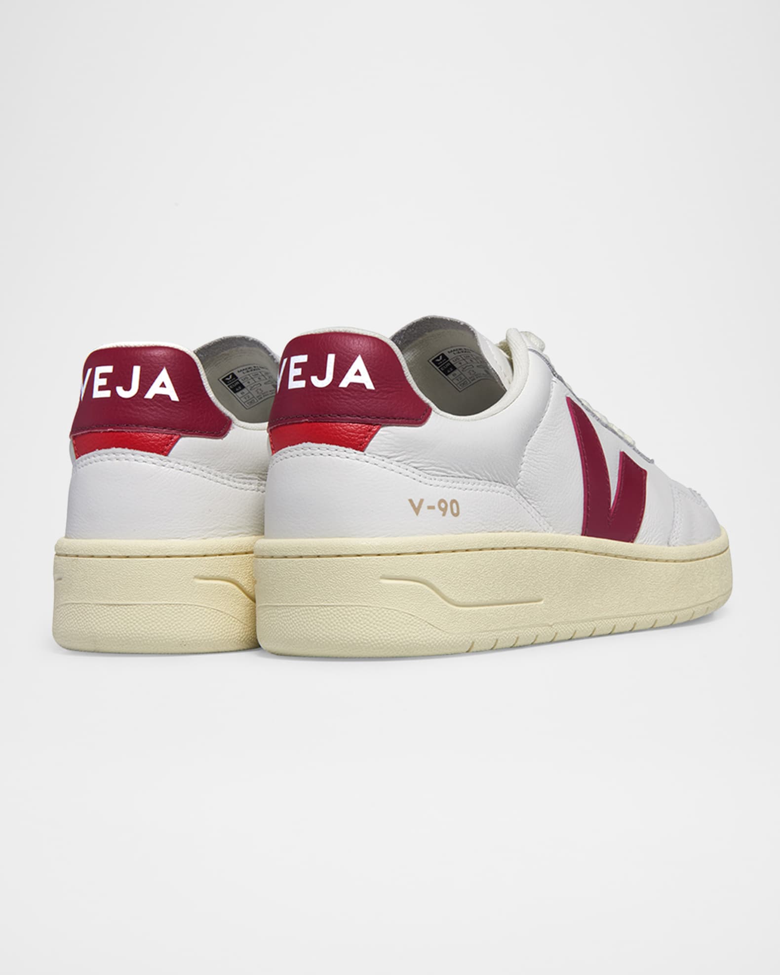 VEJA V 90 Colorblock Low-Top Sneakers | Neiman Marcus