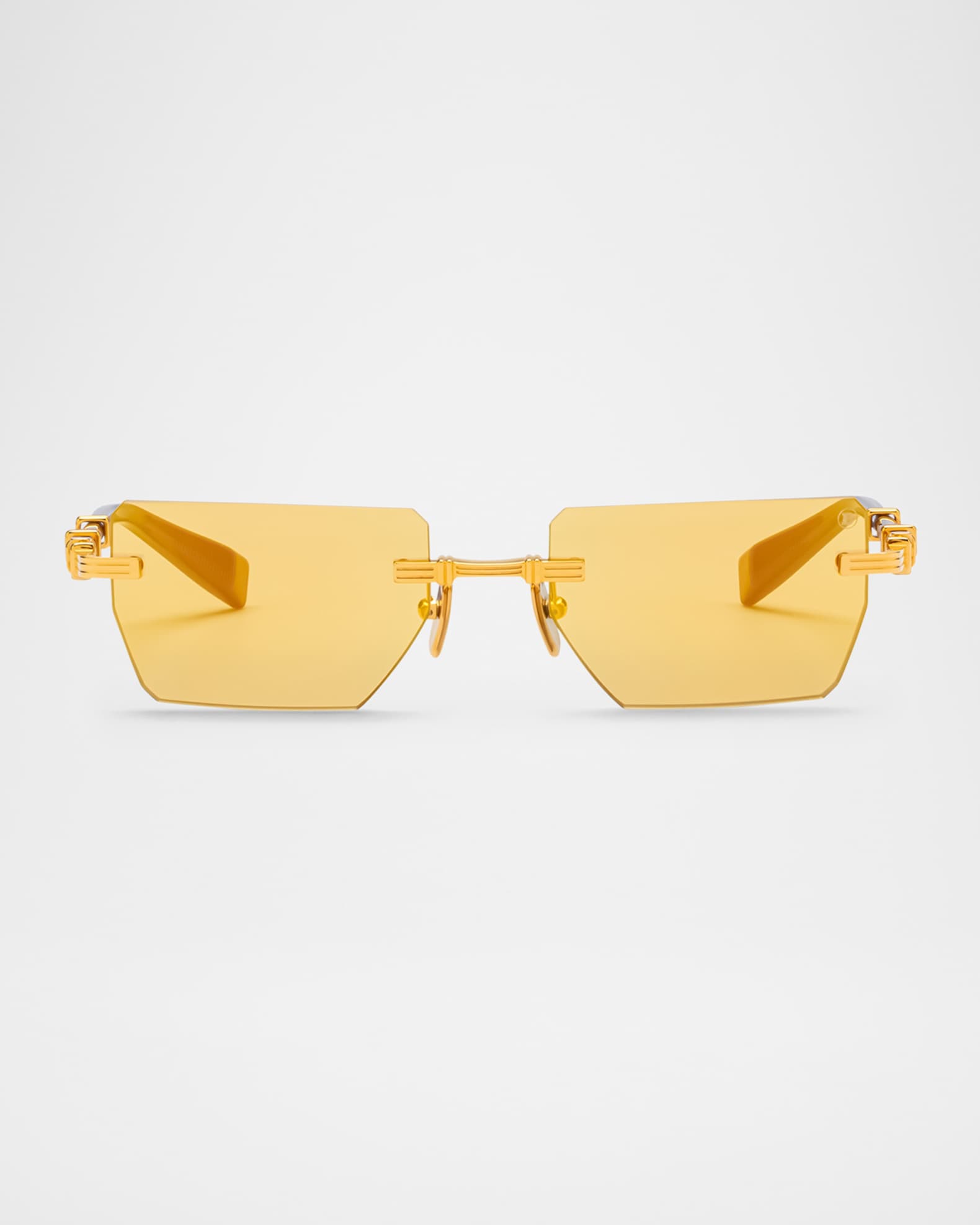 Pierre Titanium Rectangle Sunglasses