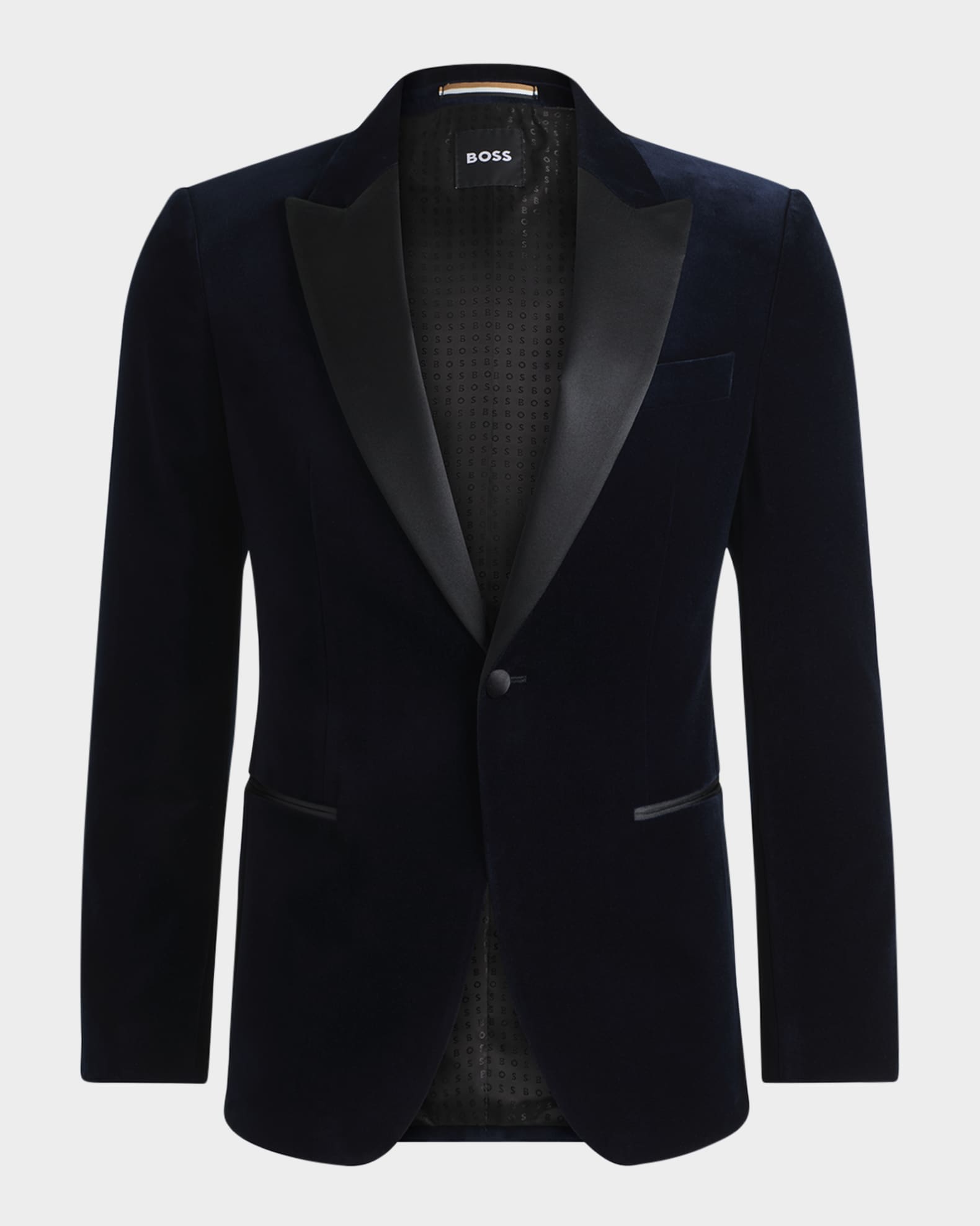 Men's Hutson Black Heritage Velvet Tuxedo Jacket 0