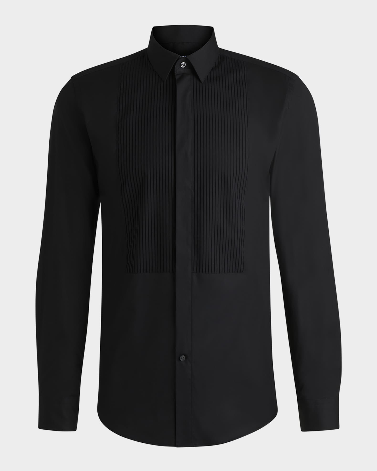 Men's Hank Pleated-Front Tuxedo Shirt 0