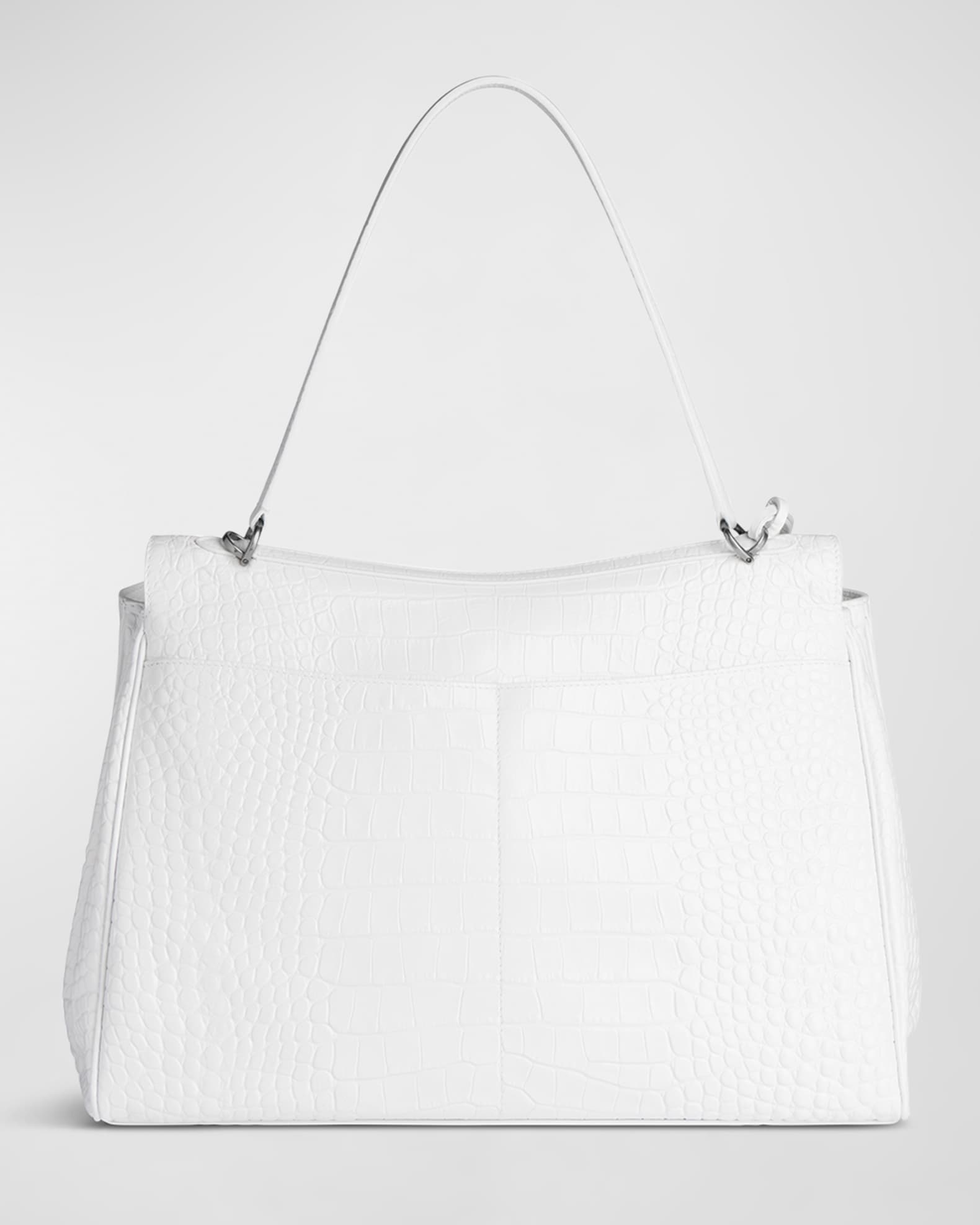 特別セーフ Shoulder Croc-Embossed Large Rodeo Balenciaga Bag Neiman | バッグ