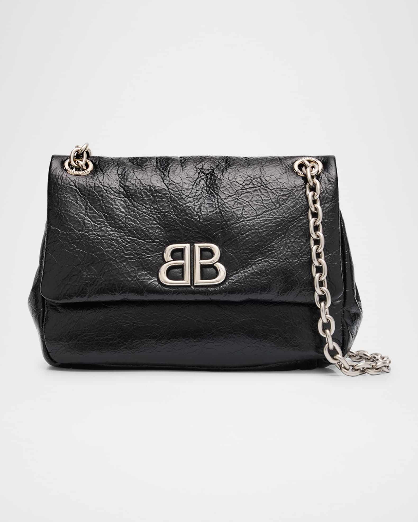 ショルダーバッグ・ポシェット BALENCIAGA Balenciaga Monaco Mini Bag (792977 2AAR8 1000) Women's Monaco Bag Mini in Black | Balenciaga US