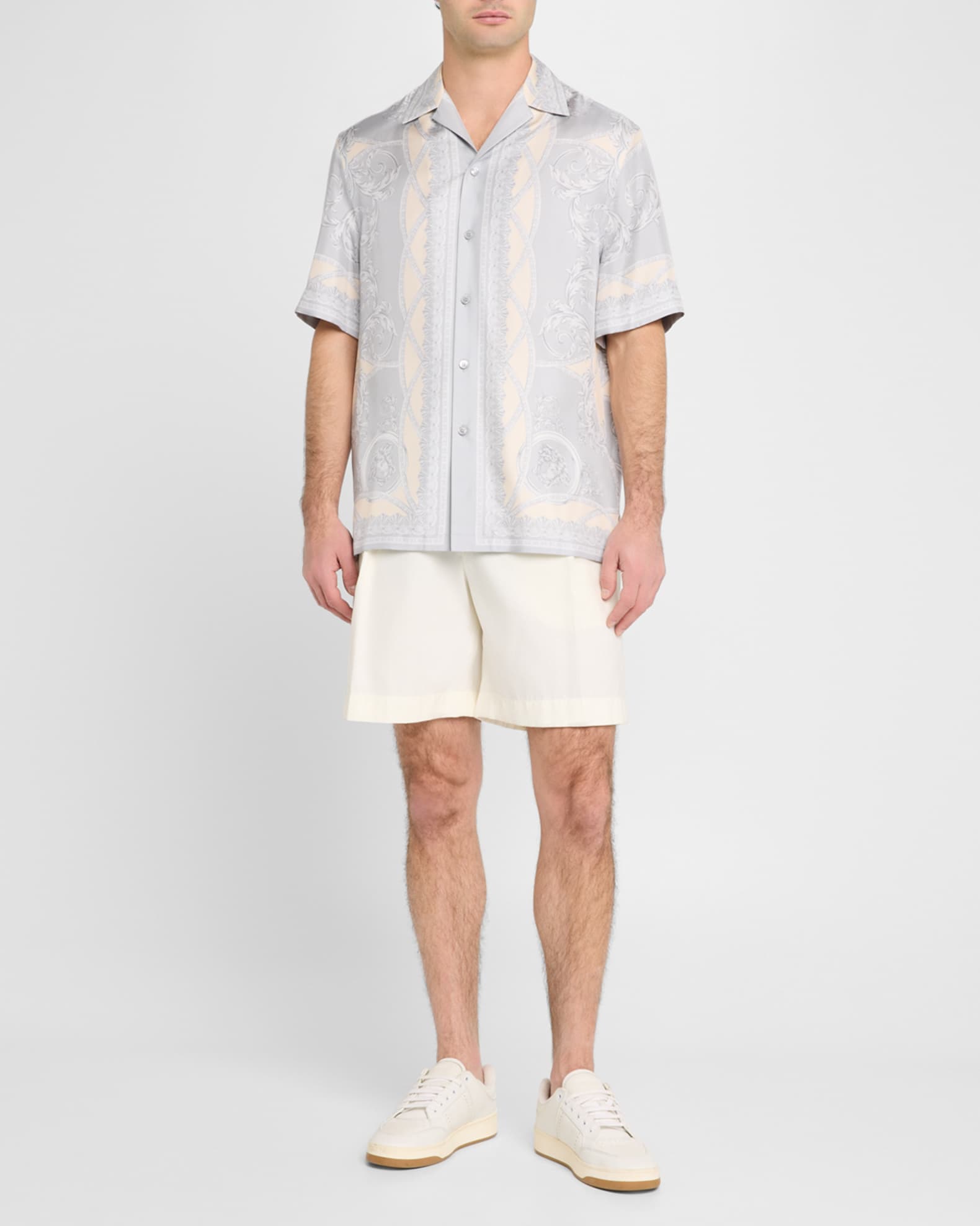 Men's Twill Baroque Coupe Des Dieux Camp Shirt 1