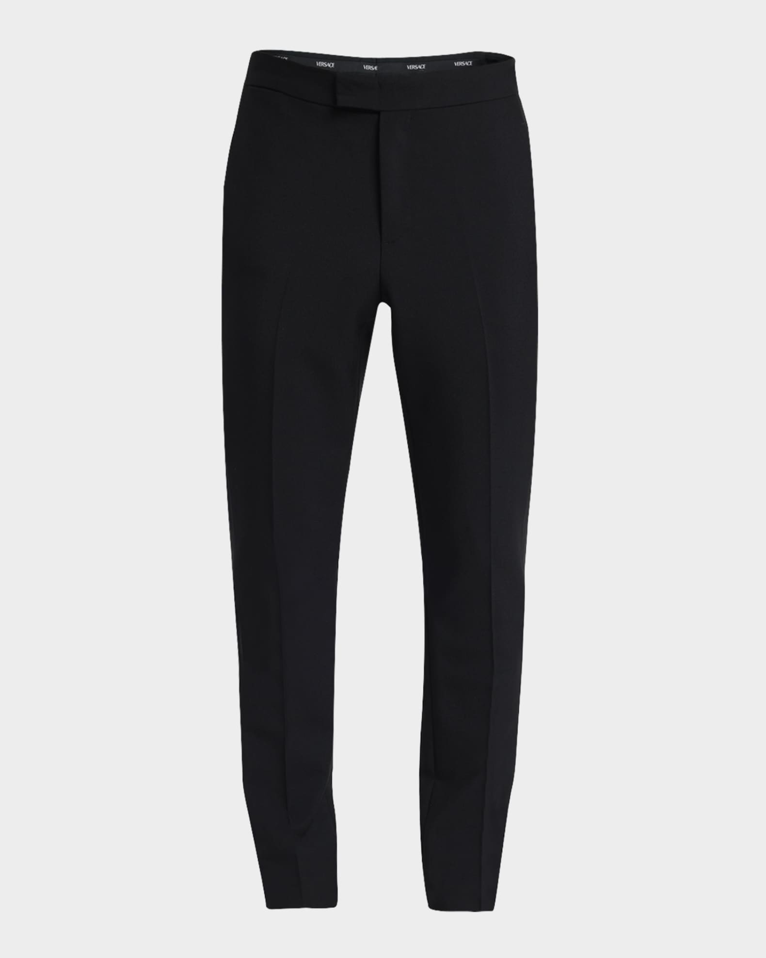 Men's Wool-Mohair Tuxedo Pants 0