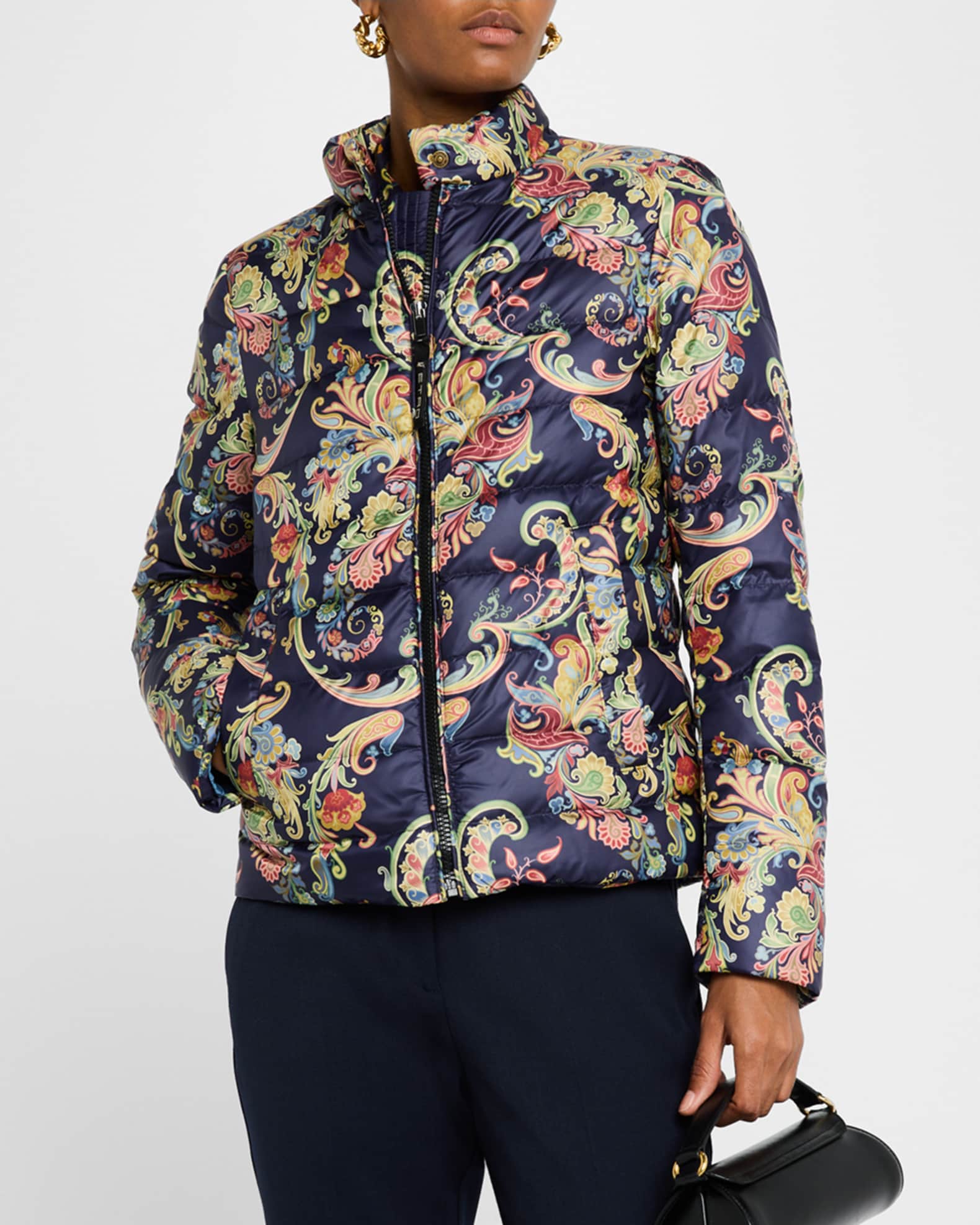 Etro puffer jackets cheap