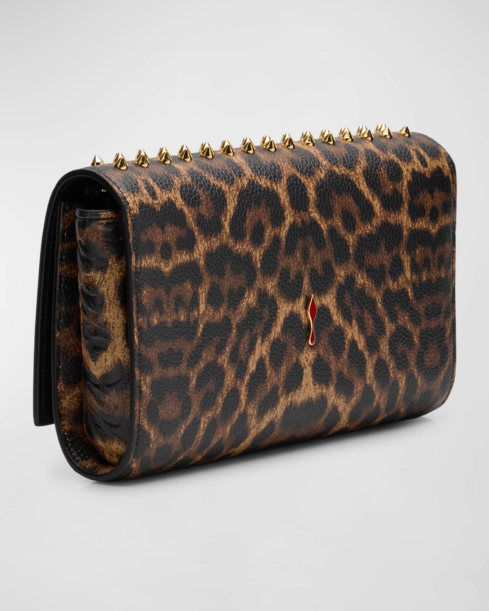 Christian Louboutin パロマミニウォレット レオパード Christian