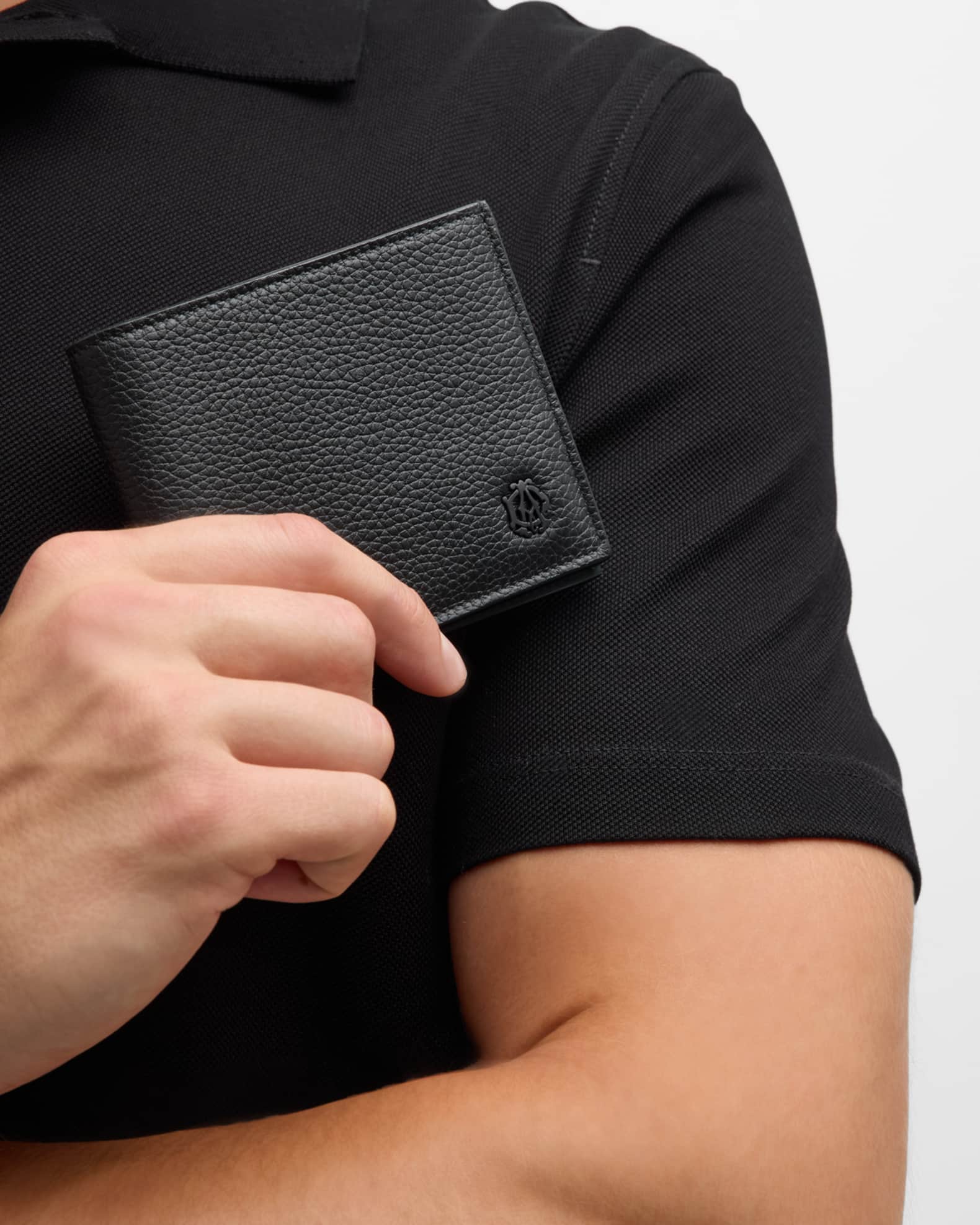 Men's Burlington Leather Billfold Wallet 1