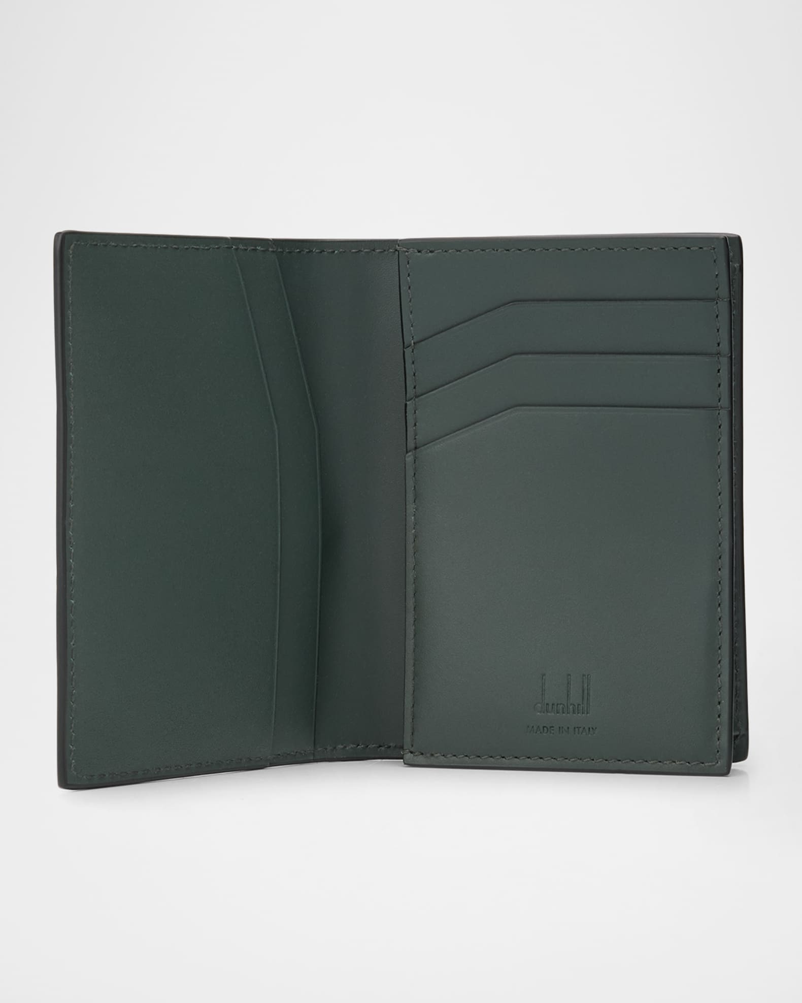 dunhill Men's Burlington Grained Leather Card Case | Neiman Marcus
