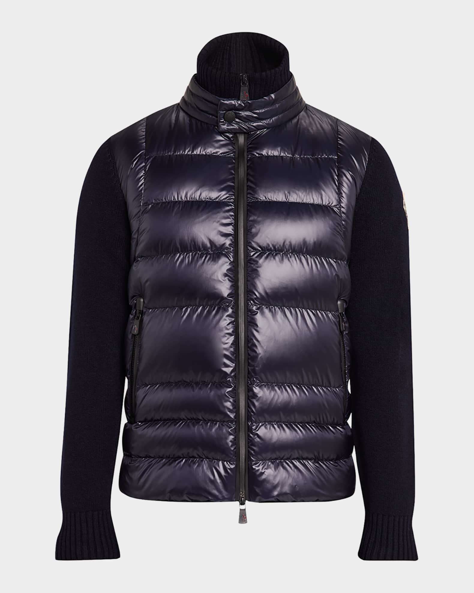 Men's Down Knit Zip Jacket 0