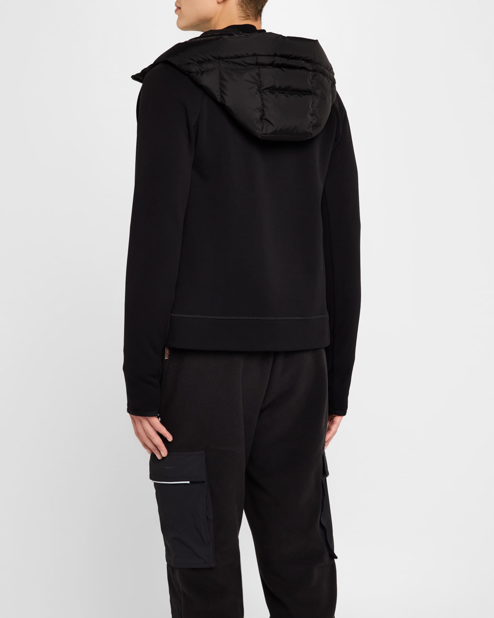 魅力的な価格 Moncler Grenoble Men's Padded Polartec Zip-Up Jacket トップス