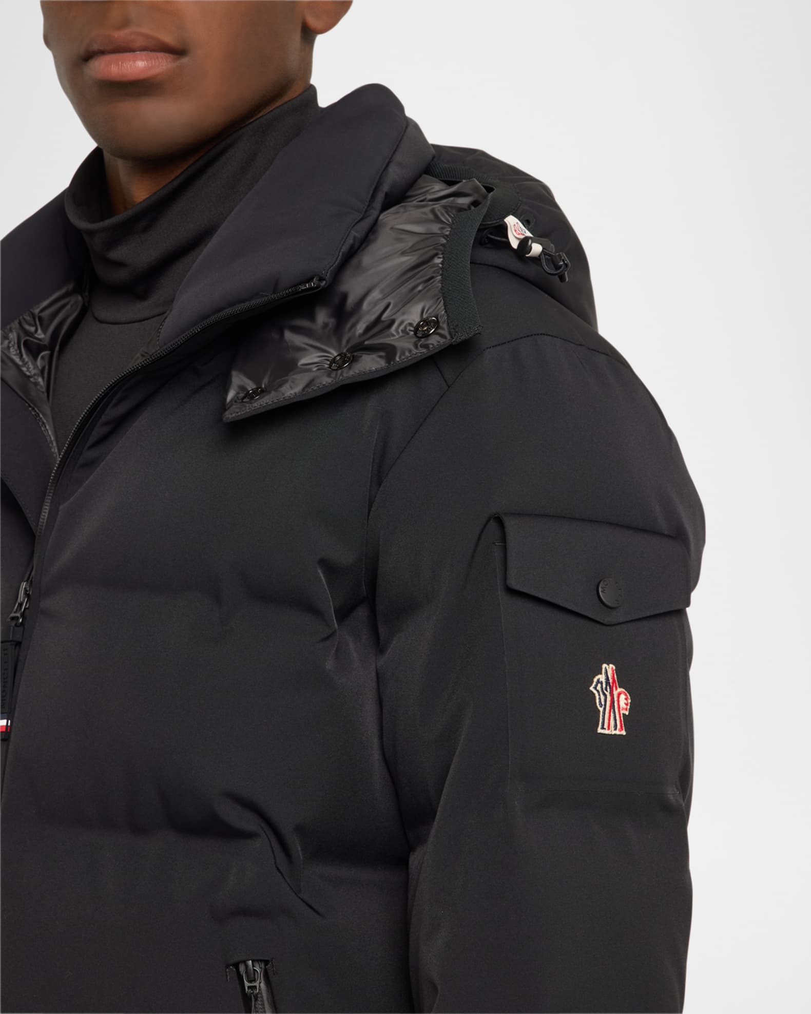 Moncler Grenoble Men's Montgetech Short Down Jacket | Neiman