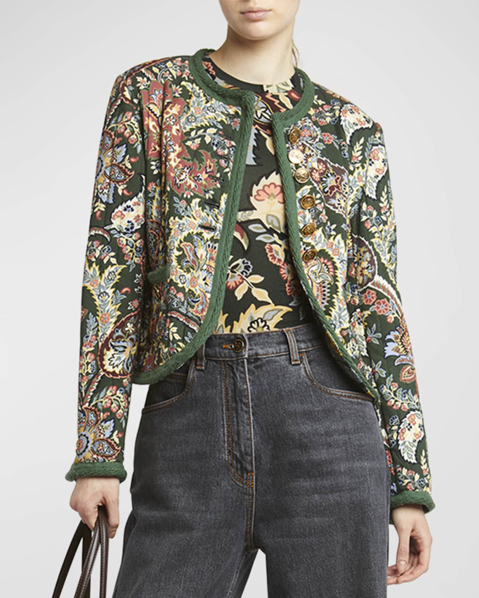 Etro quilted jacket best sale