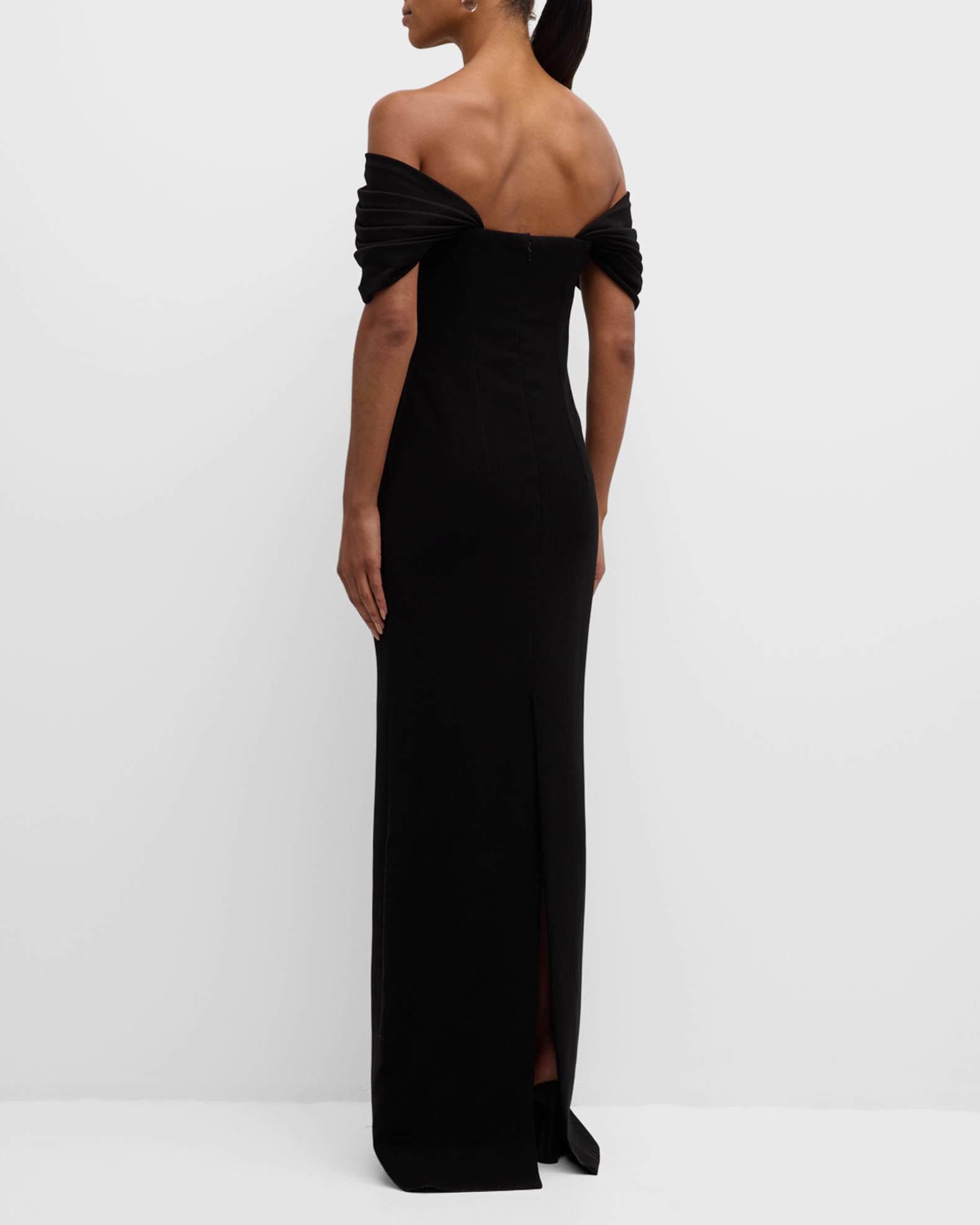 Gaurav Gupta Sculpted Arch Off-Shoulder Gown | Neiman Marcus