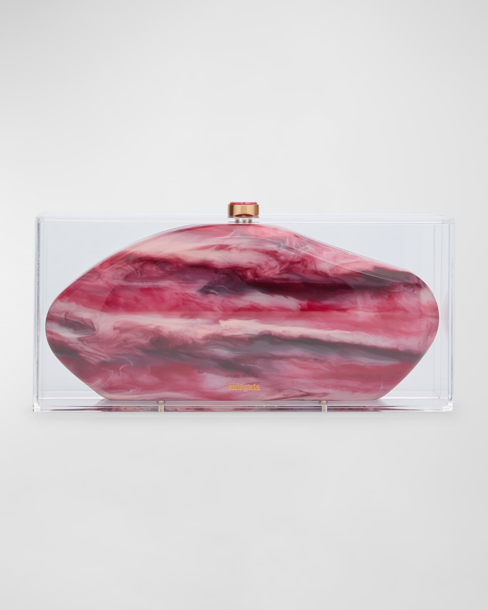 Annika Acrylic Clutch Bag 0