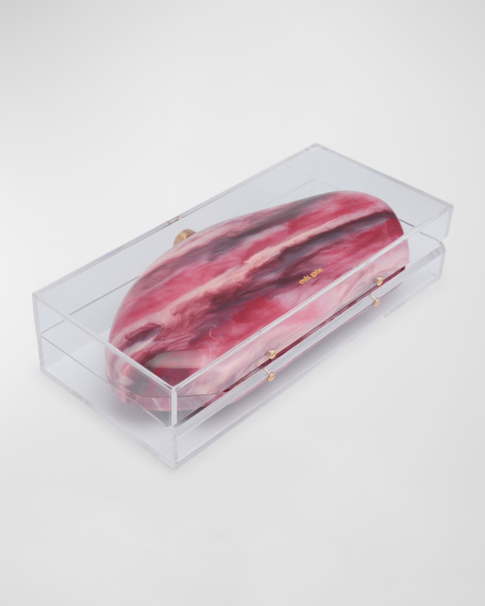 Annika Acrylic Clutch Bag 1