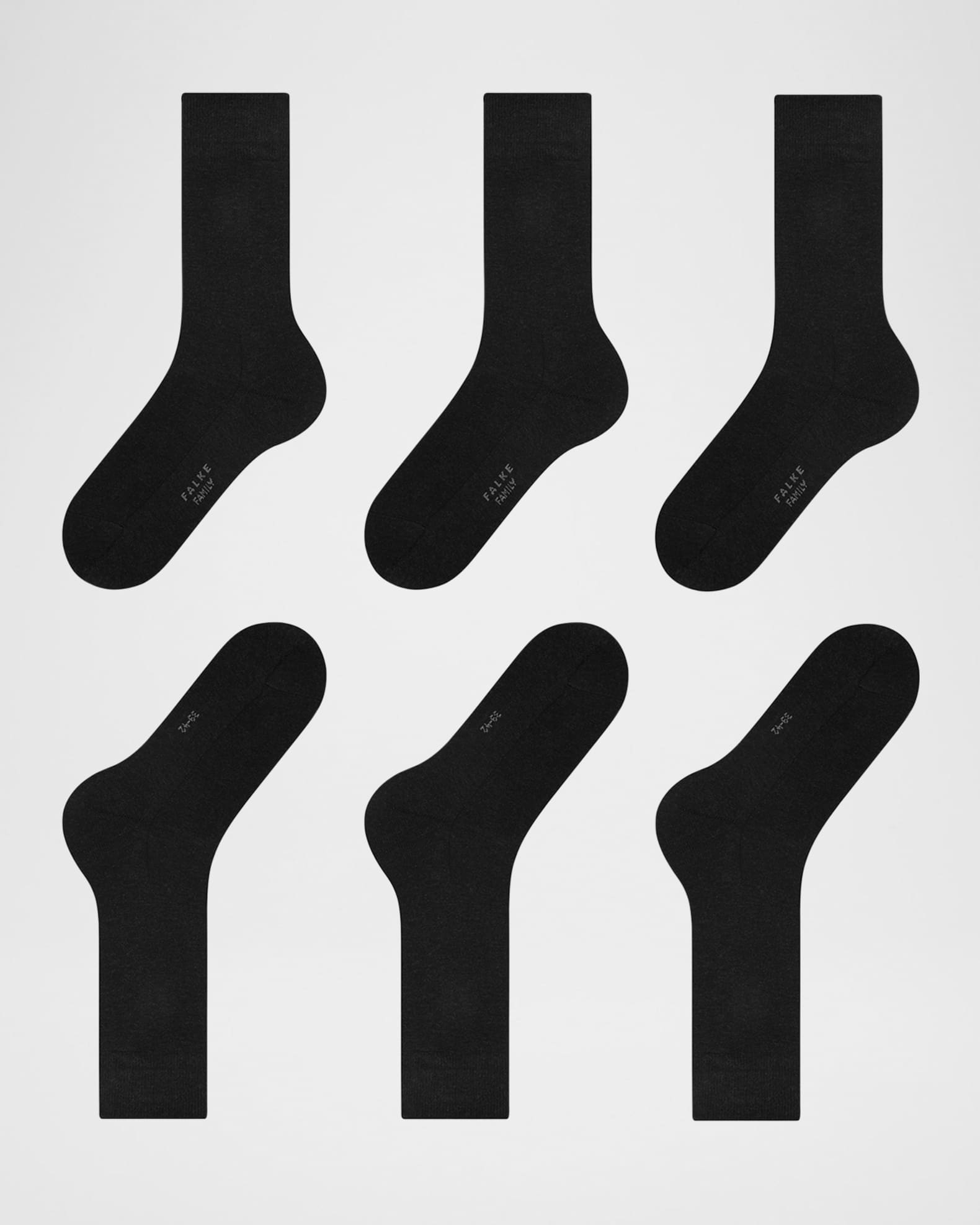 Men's Family 3-Pack Crew Sock Bundle 1
