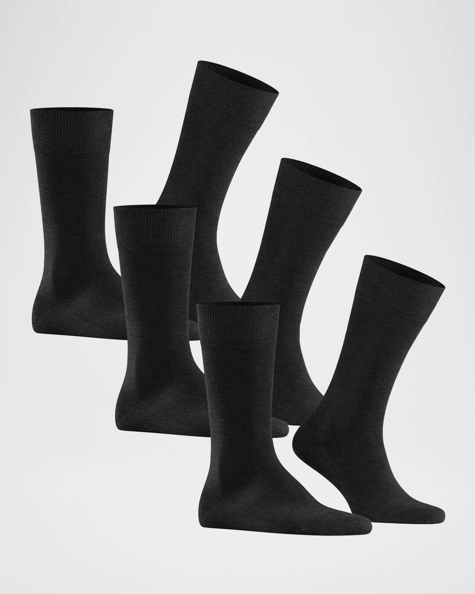 Men's Family 3-Pack Crew Sock Bundle 0