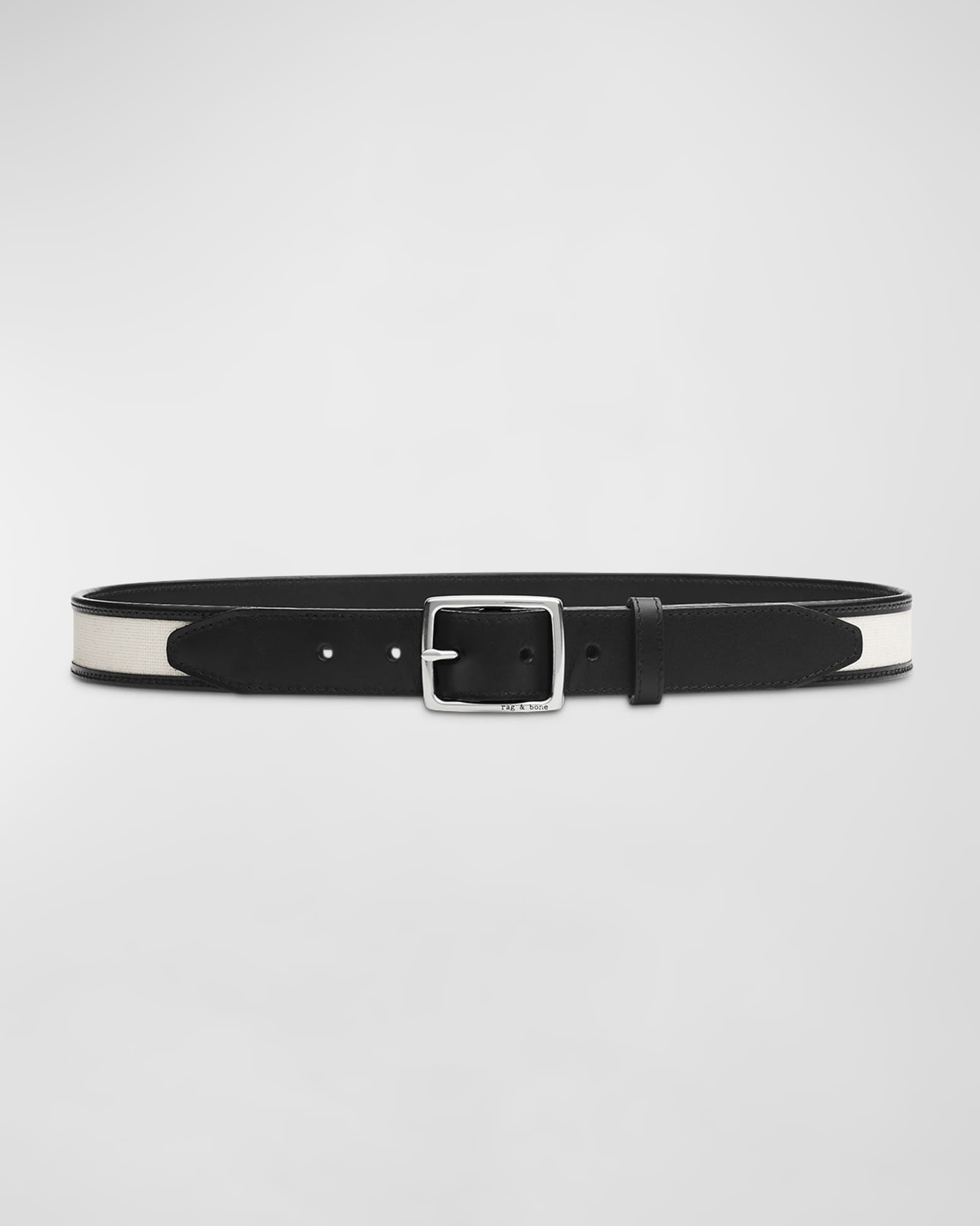Rag & Bone Boyfriend Mixed-Media Belt